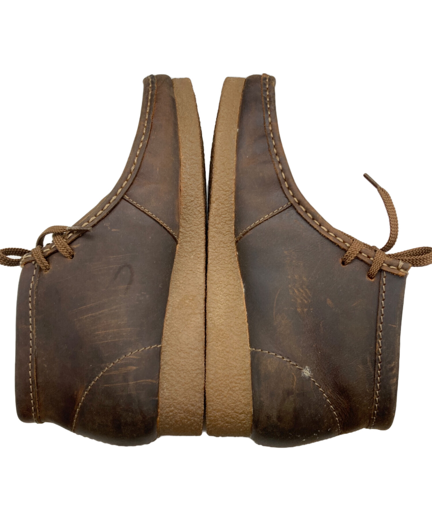 中古・古着通販】CLARKS (クラークス) モカシンシューズ ブラウン