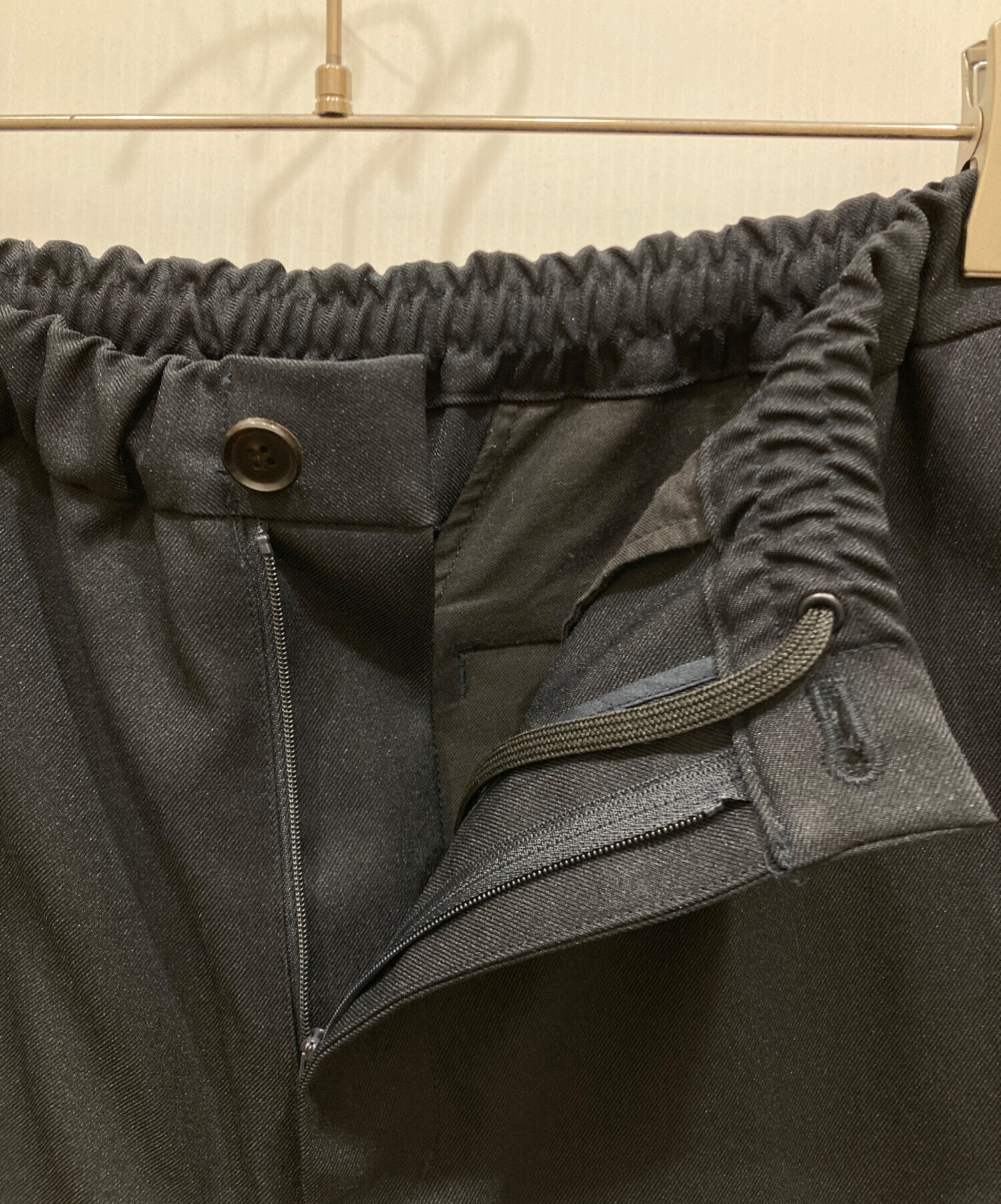 中古・古着通販】everyone (エブリワン) polyester twill easy slacks