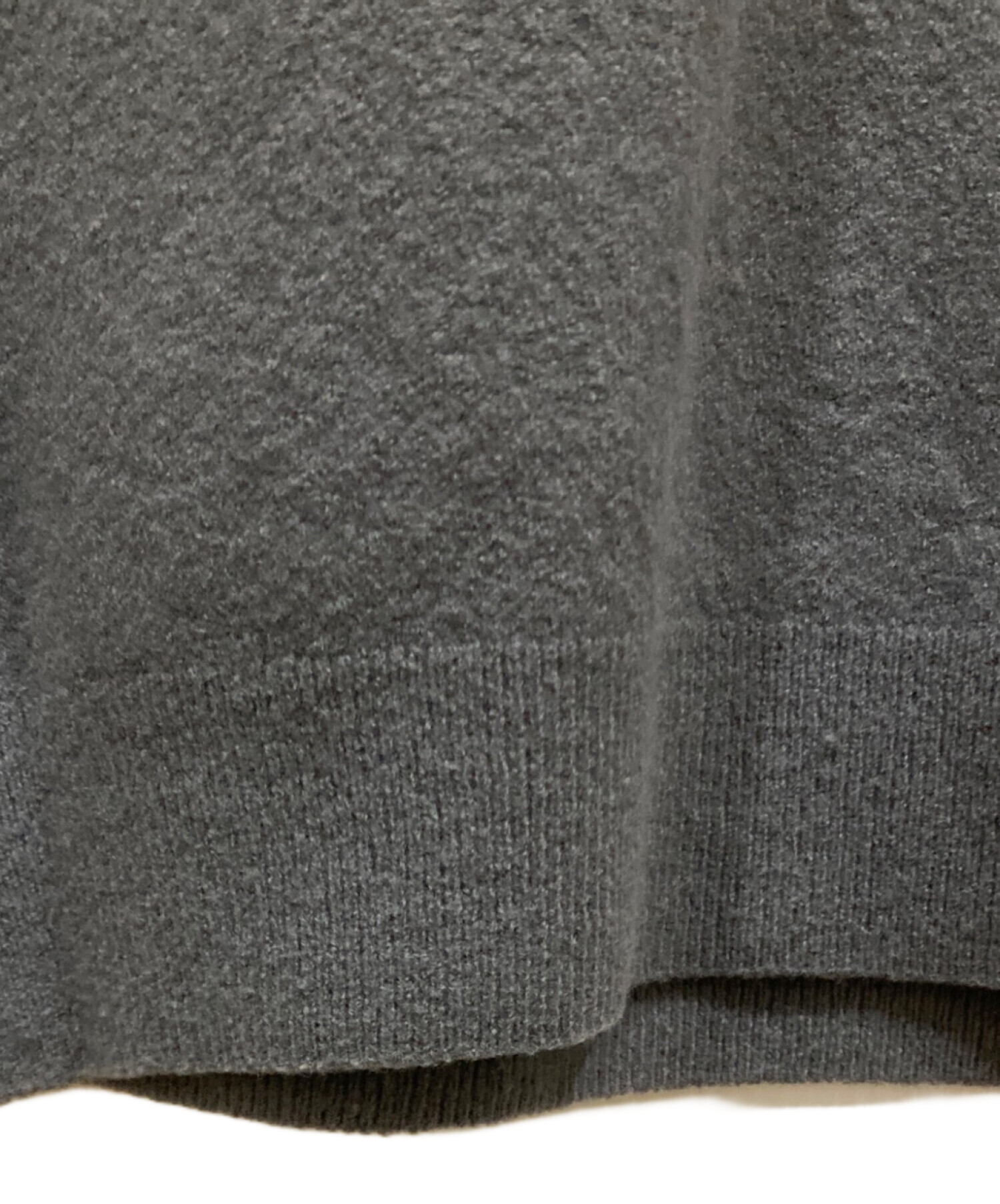 中古・古着通販】AURALEE (オーラリー) FELTED WOOL KNIT P/O グレー