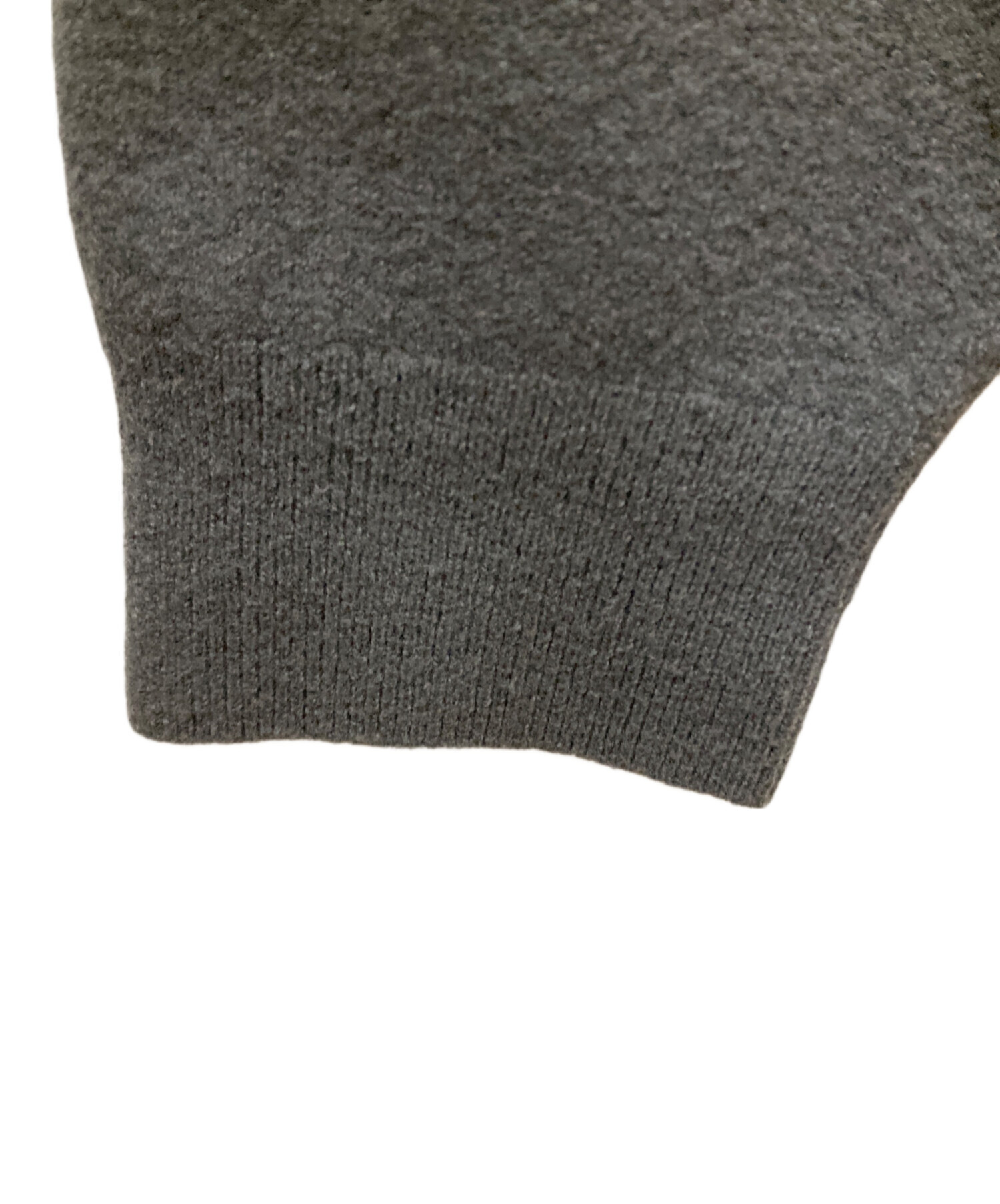 中古・古着通販】AURALEE (オーラリー) FELTED WOOL KNIT P/O グレー