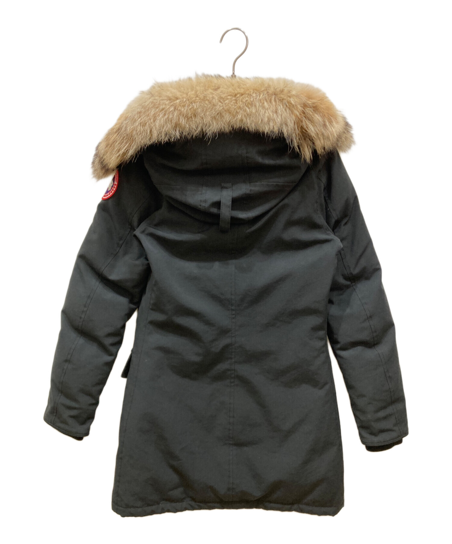中古・古着通販】CANADA GOOSE (カナダグース) BRONTE PARKA ブラック