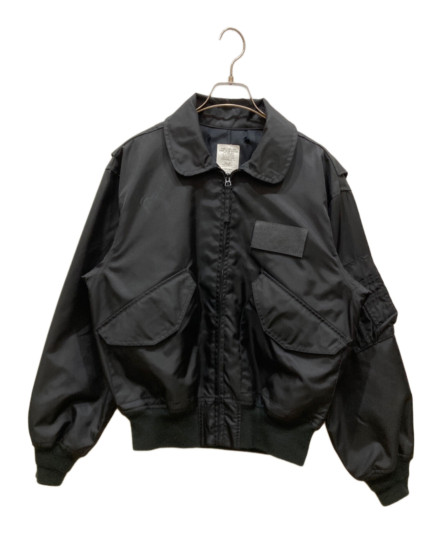 ヒューストン　CWU-36/P 初期型　ブラック　Ｌサイズ 中古・古着通販】HOUSTON (ヒューストン) CWU-36P フライトジャケット