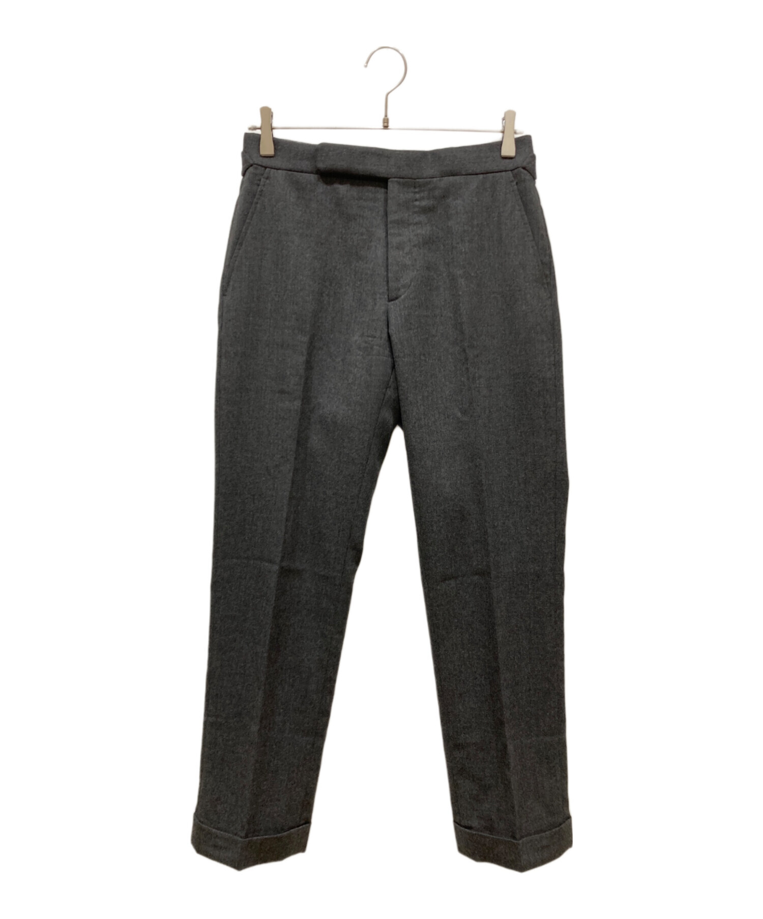 90s ラルフローレンゴルフ グレーウールスラックス【W29】 中古・古着通販】RALPH LAUREN PURPLE LABEL (ラルフ ローレン