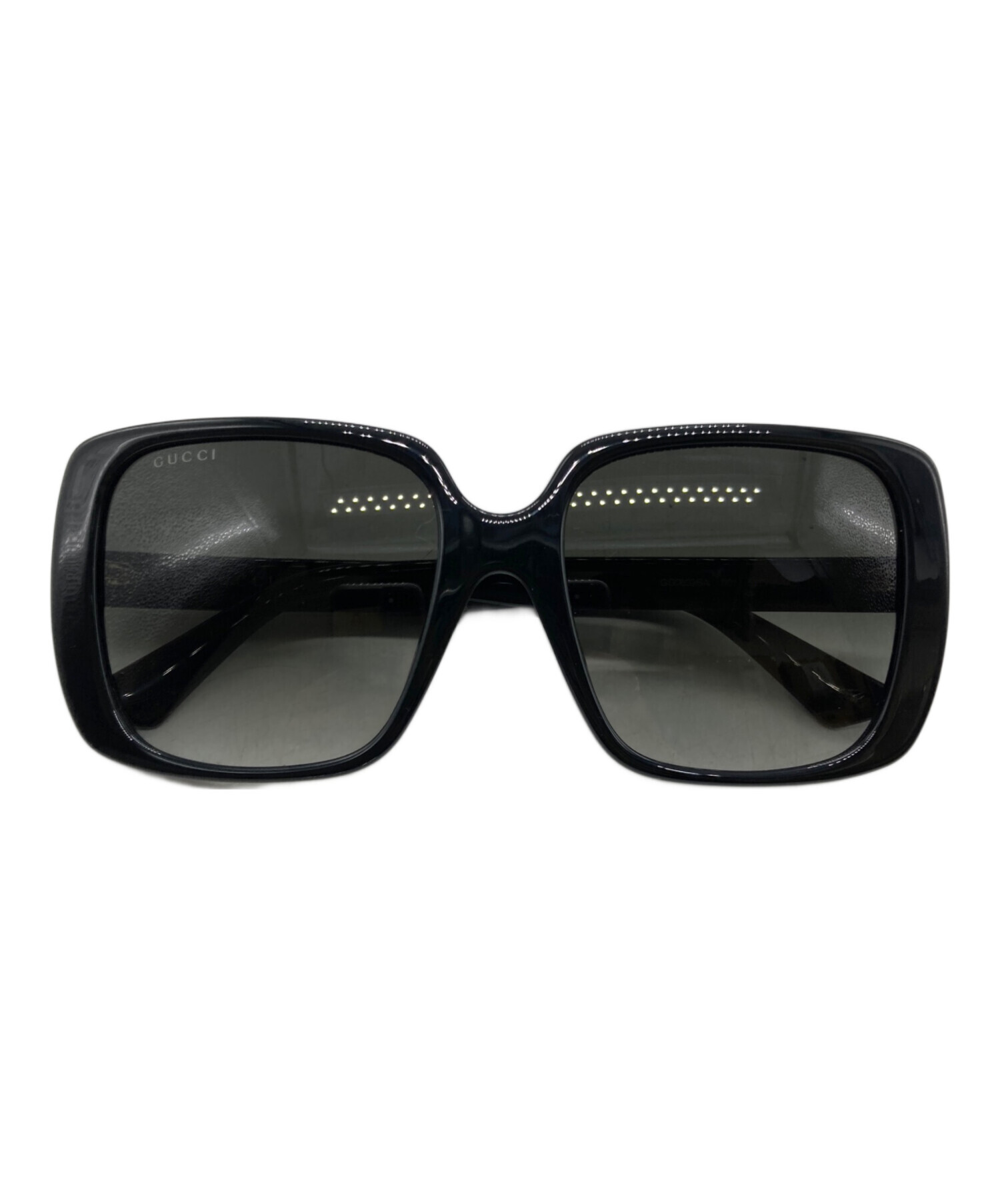 中古美品 GUCCI スクウェアサングラス 中古・古着通販】GUCCI (グッチ) スクエアサングラス ブラック