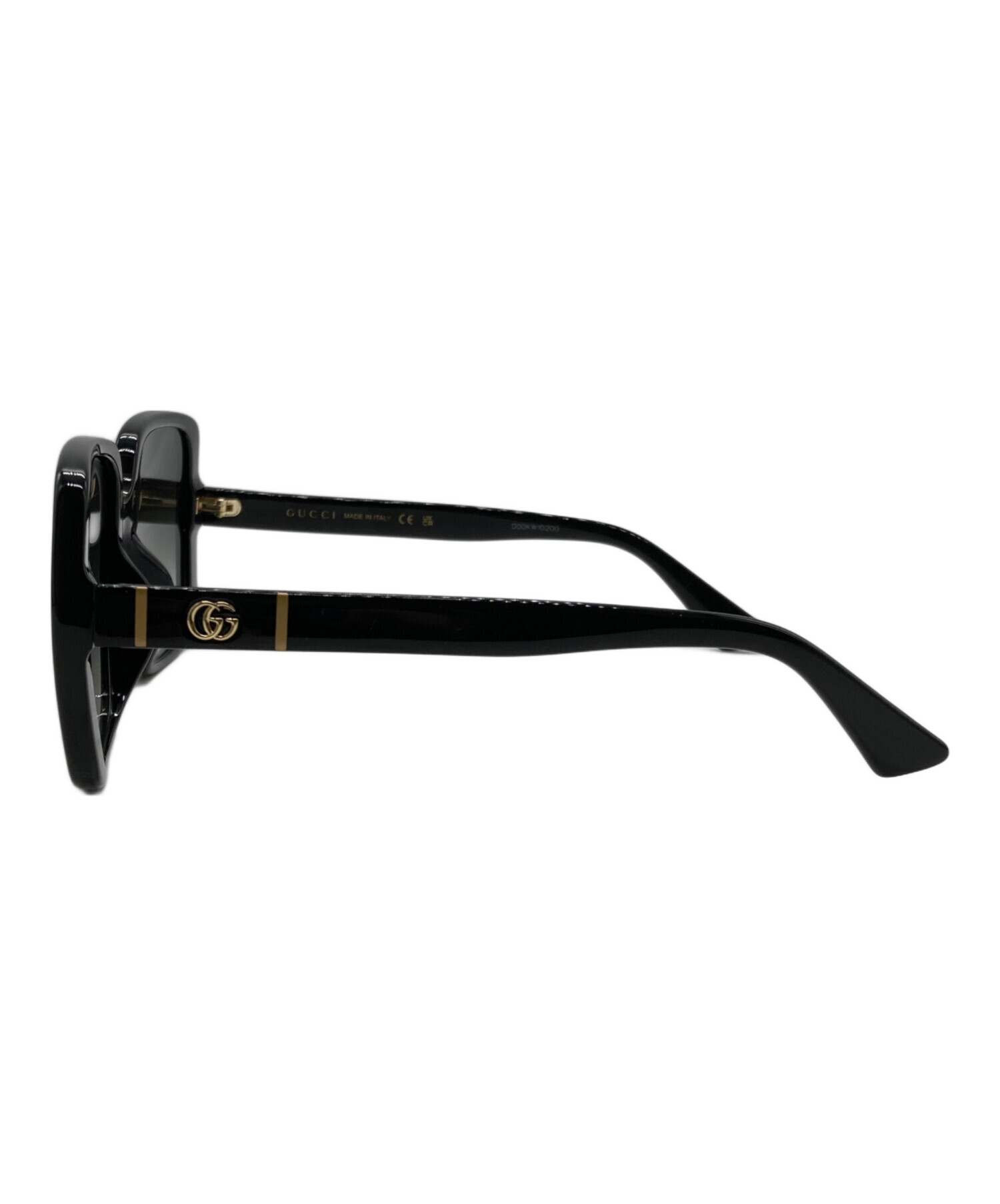 中古・古着通販】GUCCI (グッチ) スクエアサングラス ブラック