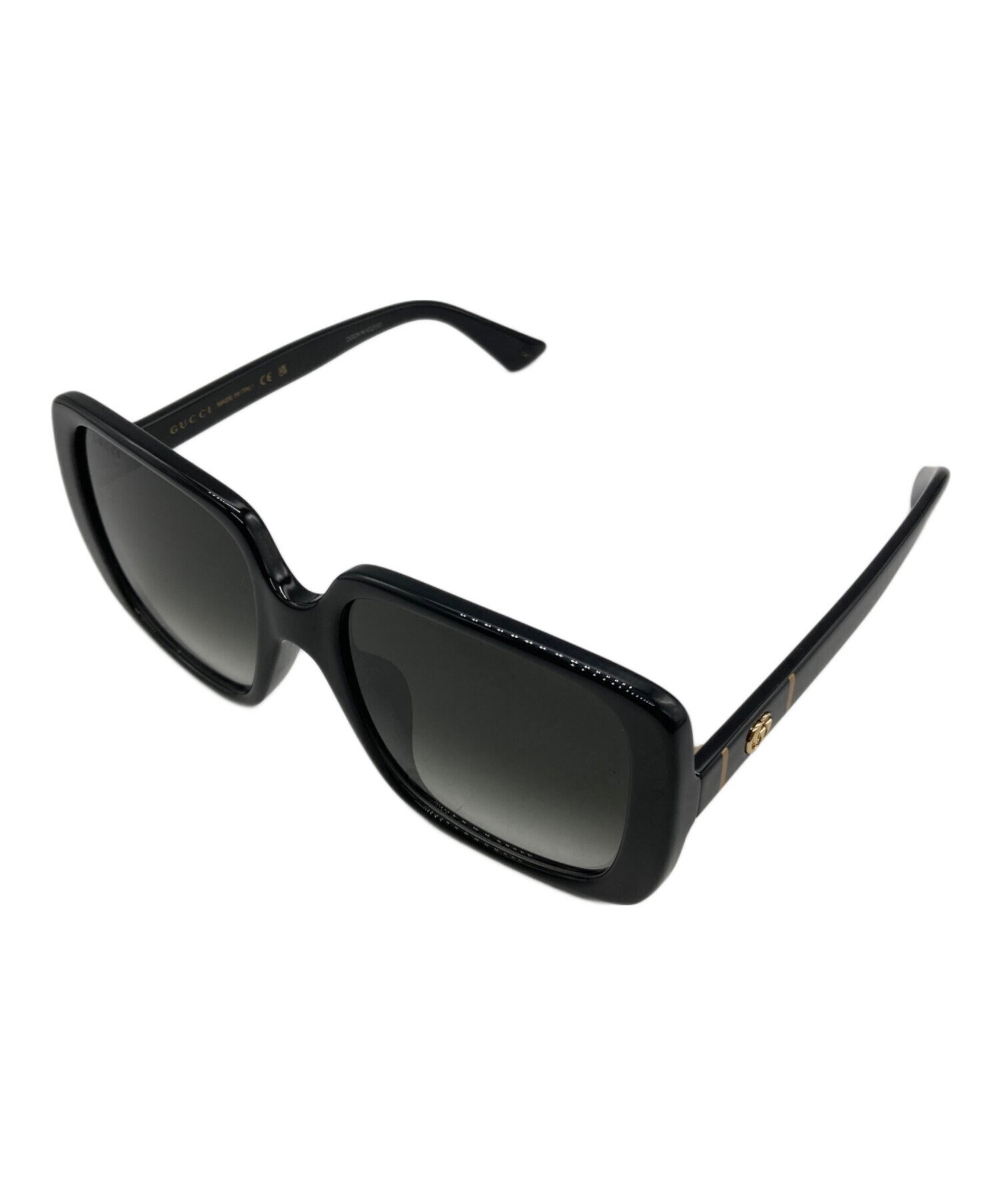 中古美品 GUCCI スクウェアサングラス 中古・古着通販】GUCCI (グッチ) スクエアサングラス ブラック