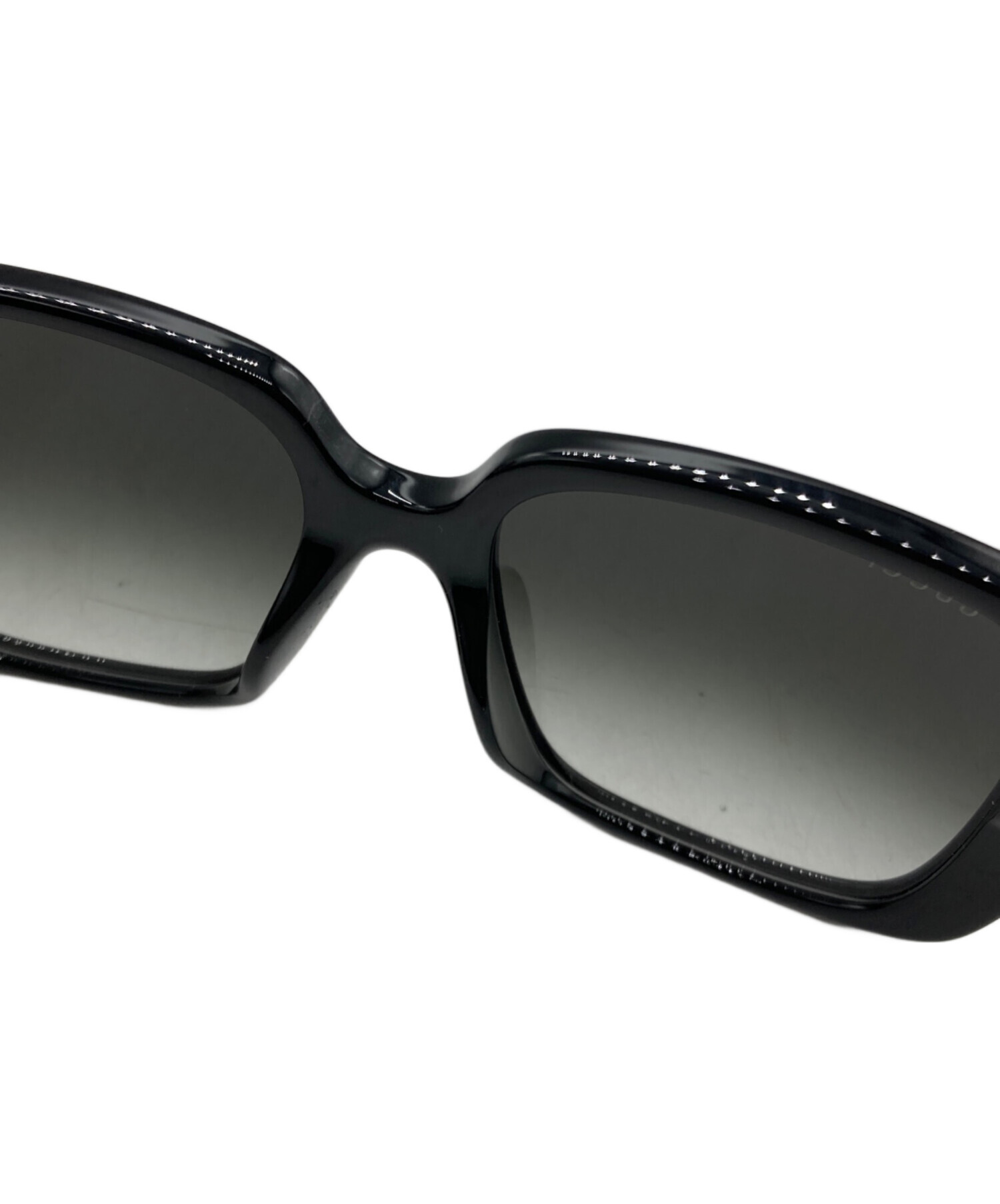 中古・古着通販】GUCCI (グッチ) スクエアサングラス ブラック