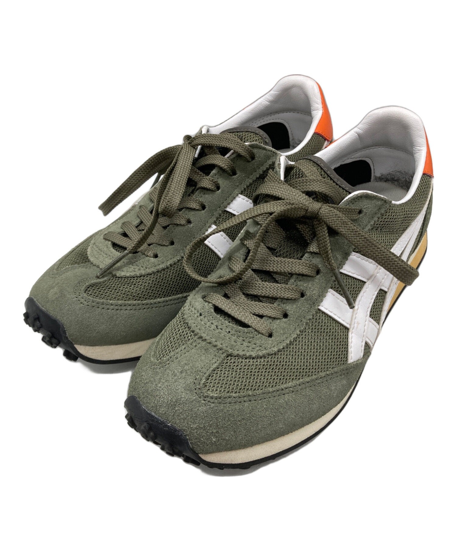【未使用級】オニツカタイガー EDR78 カーキ 23cm 中古・古着通販】Onitsuka Tiger (オニツカタイガー) EDR 78 MANTLE