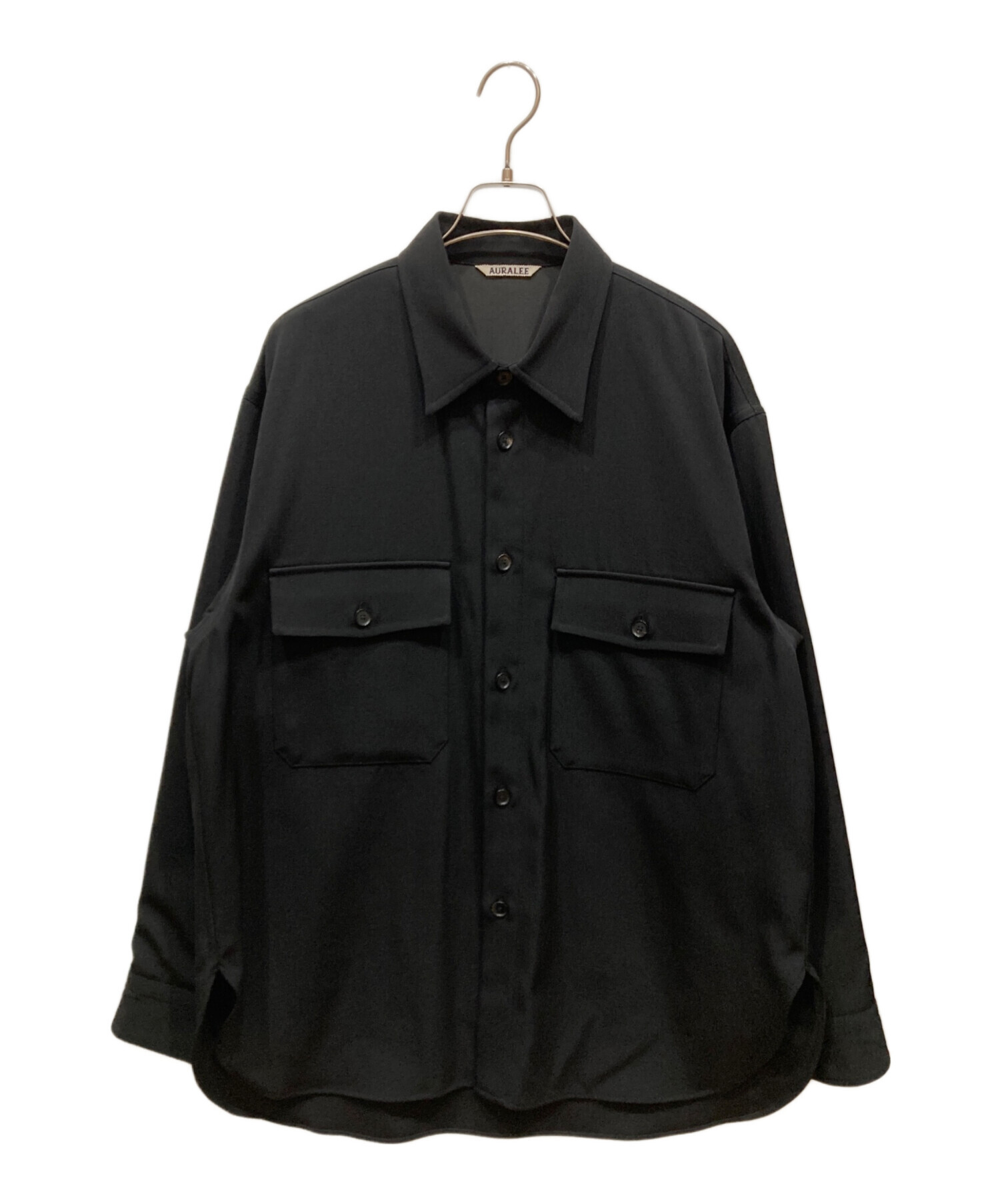 中古・古着通販】AURALEE (オーラリー) WOOL MAX GABARDINE SHIRTS