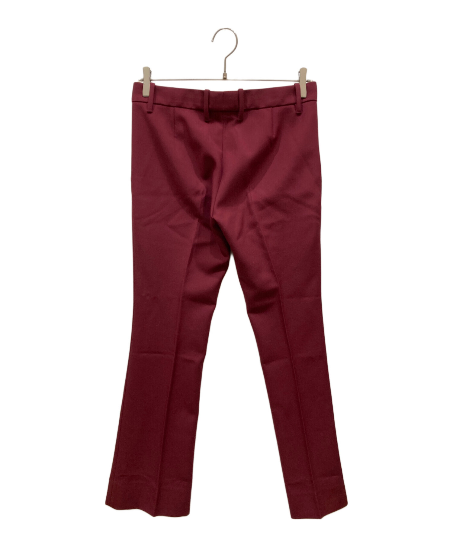 中古・古着通販】GUCCI (グッチ) ウールスラックス ボルドー サイズ