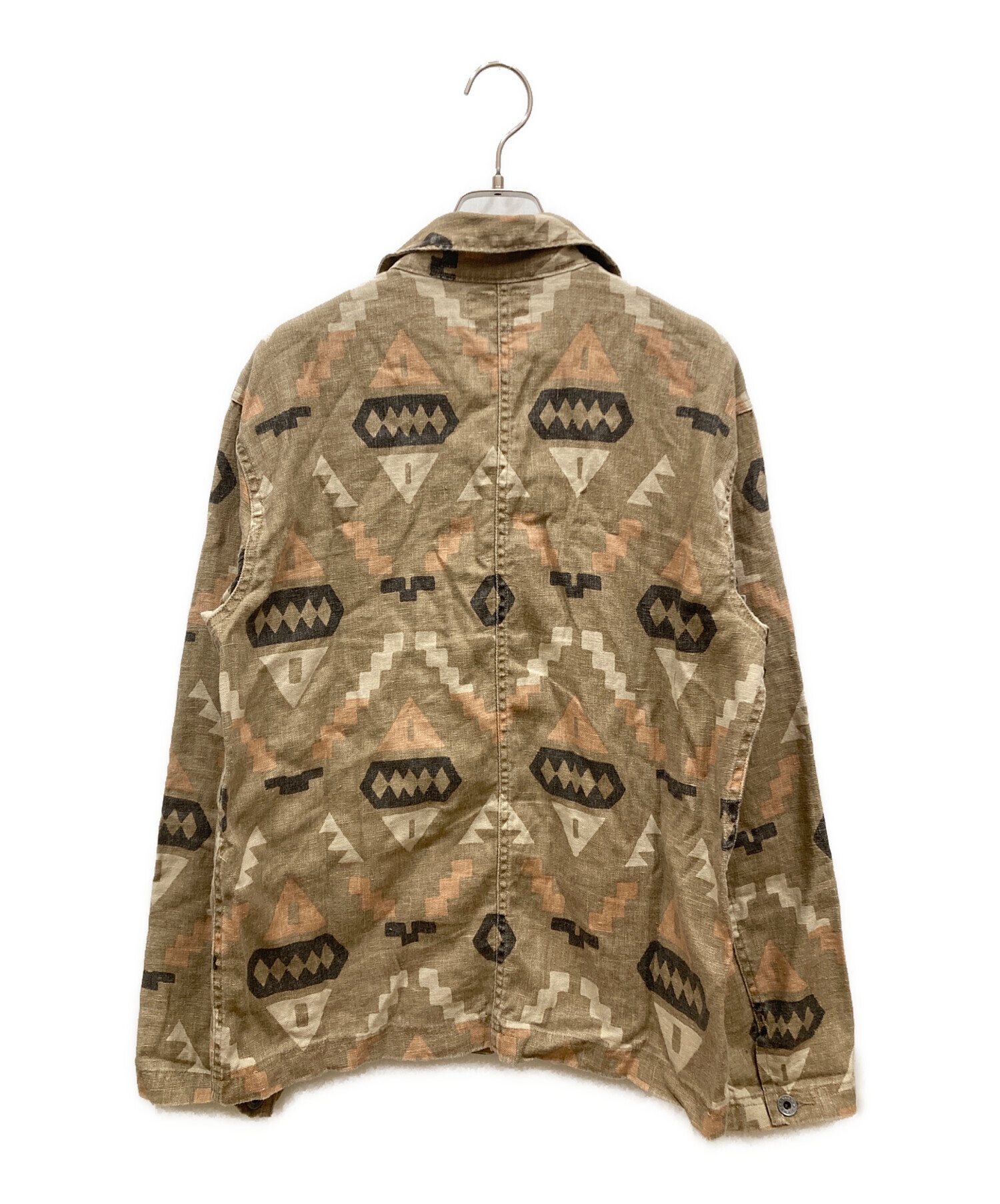中古・古着通販】RRL (ダブルアールエル) リネンジャケット ベージュ