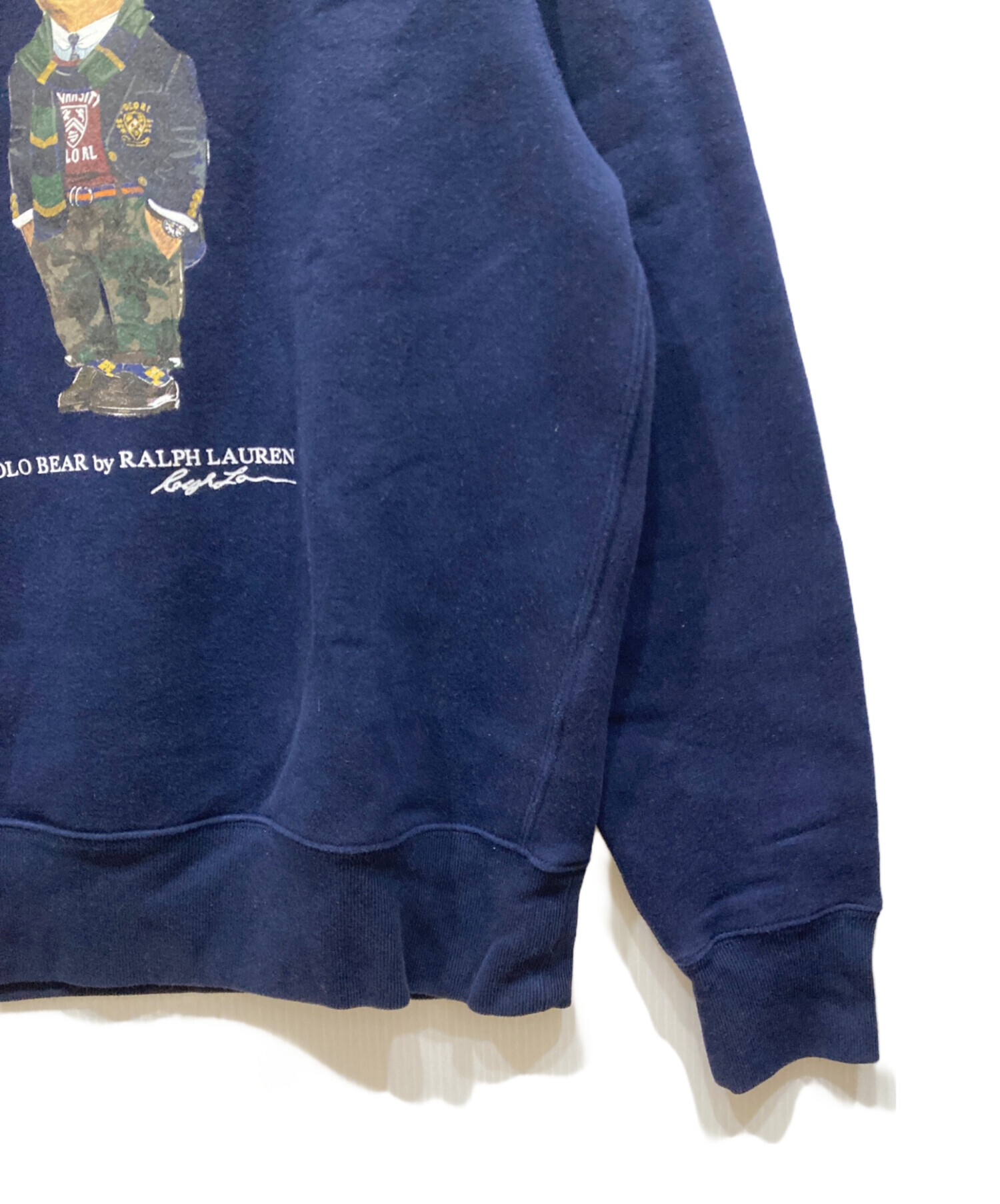 12月14日まで出品　ポロベア　フリース トレーナー　スウェット 中古・古着通販】POLO RALPH LAUREN (ポロ・ラルフローレン