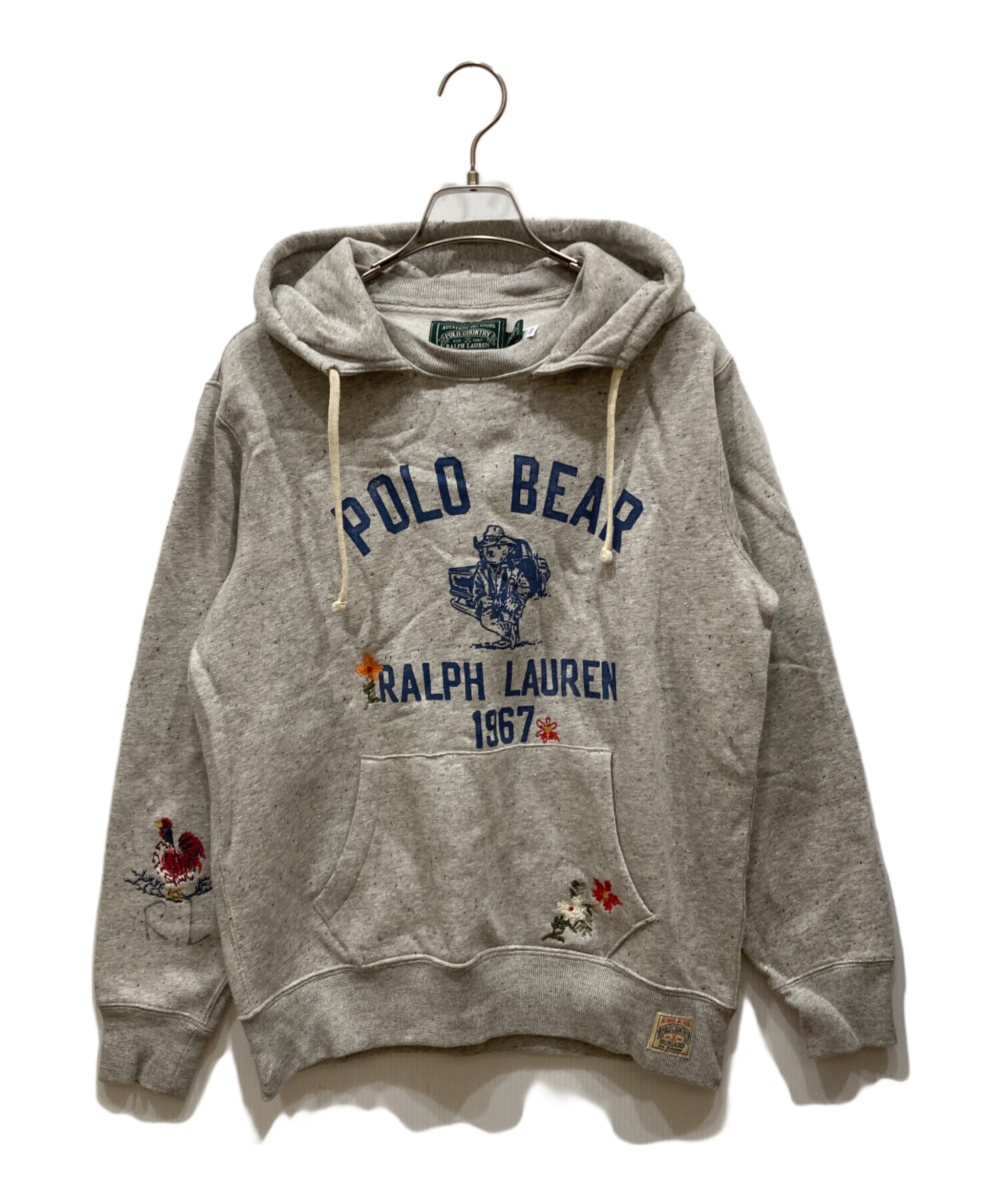 POLO COUNTRY ポロカントリー ポロベア スウェット 迷彩 M 中古・古着通販】POLO COUNTRY (ポロカントリー) ポロベアフリース