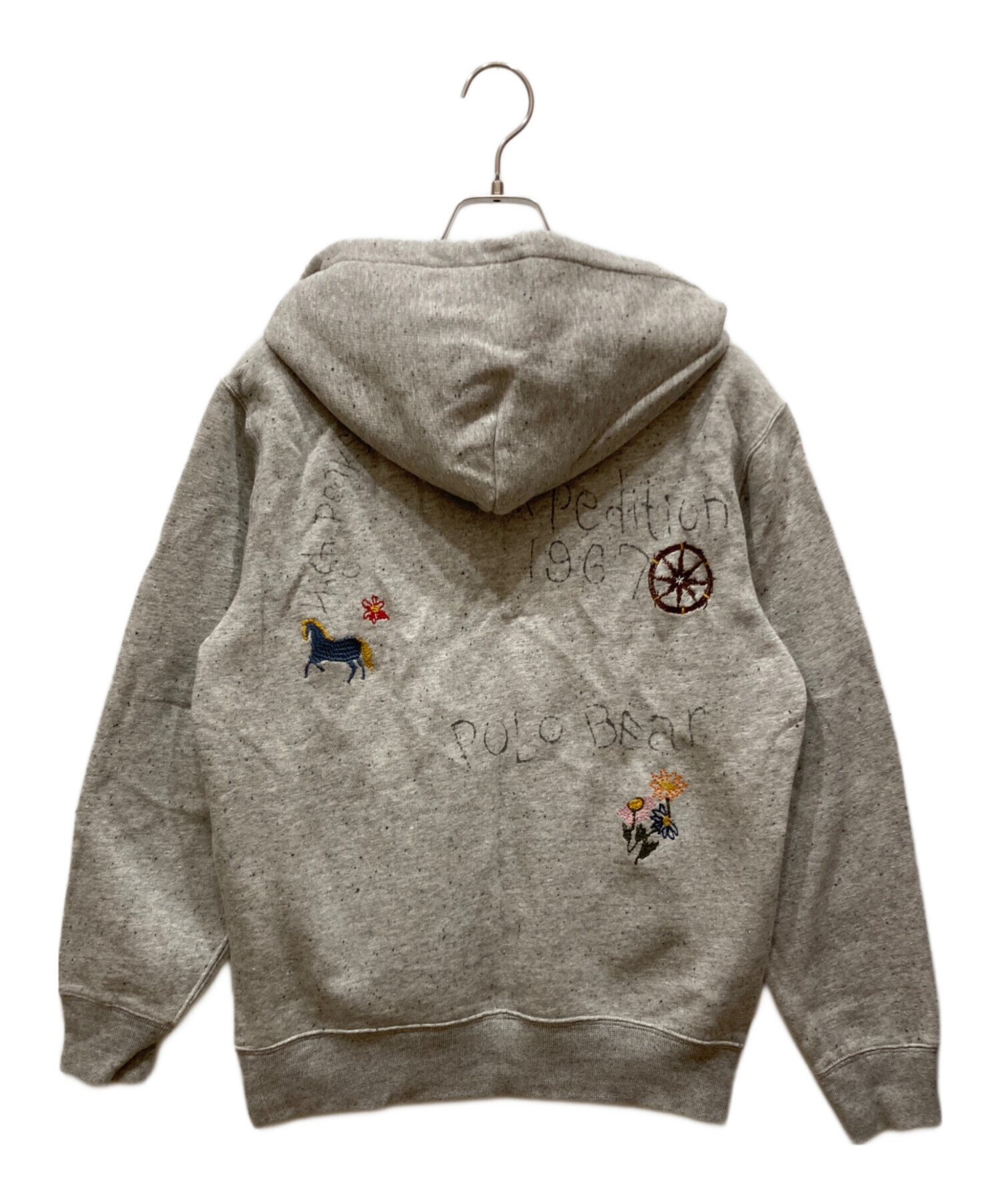 POLO COUNTRY ポロカントリー ポロベア スウェット 迷彩 M 中古・古着通販】POLO COUNTRY (ポロカントリー) ポロベアフリース