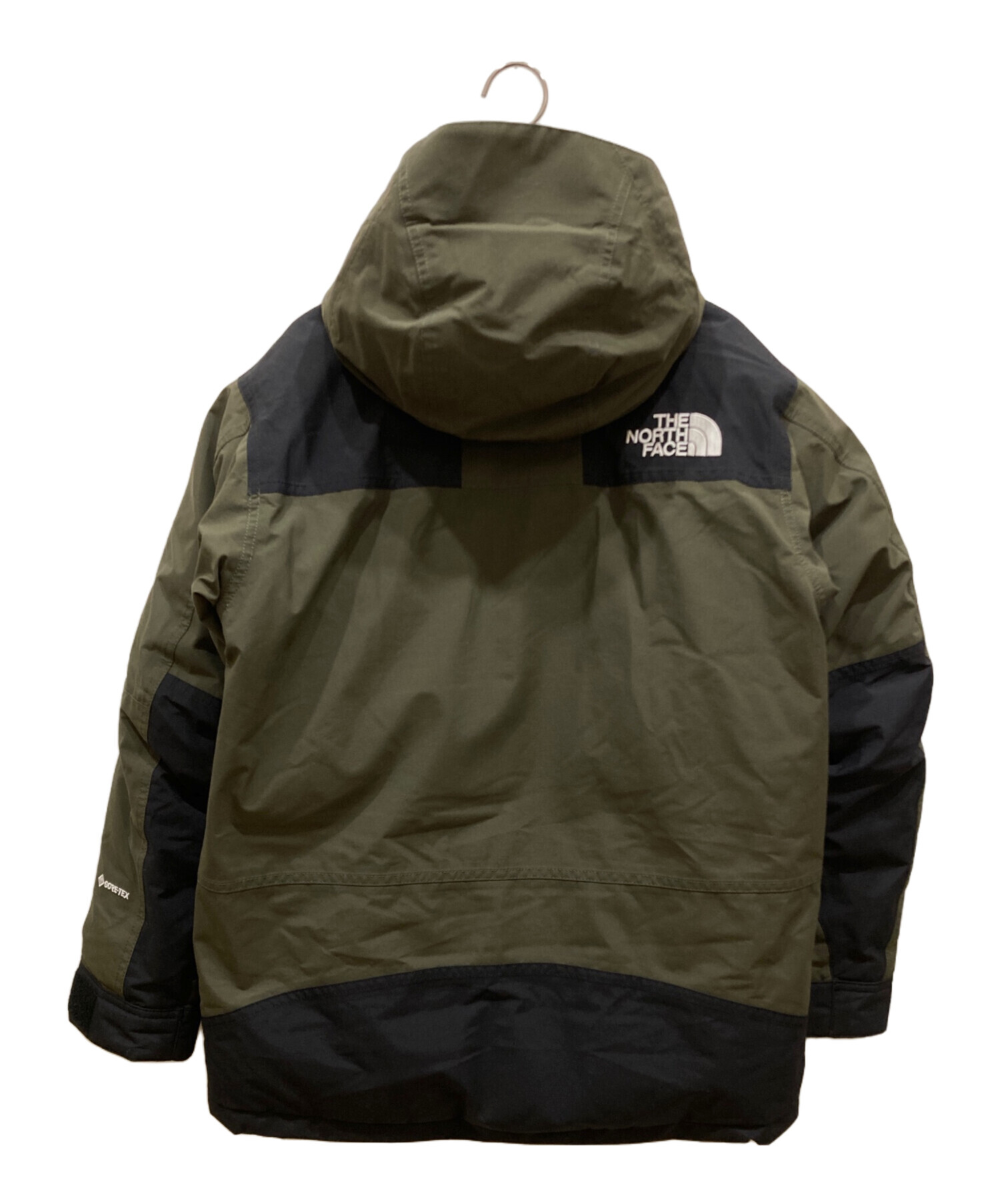 THE NORTH FACE ダウンジャケット カーキ×ブラック L 57 中古・古着通販】THE NORTH FACE (ザ ノース フェイス) マウンテン