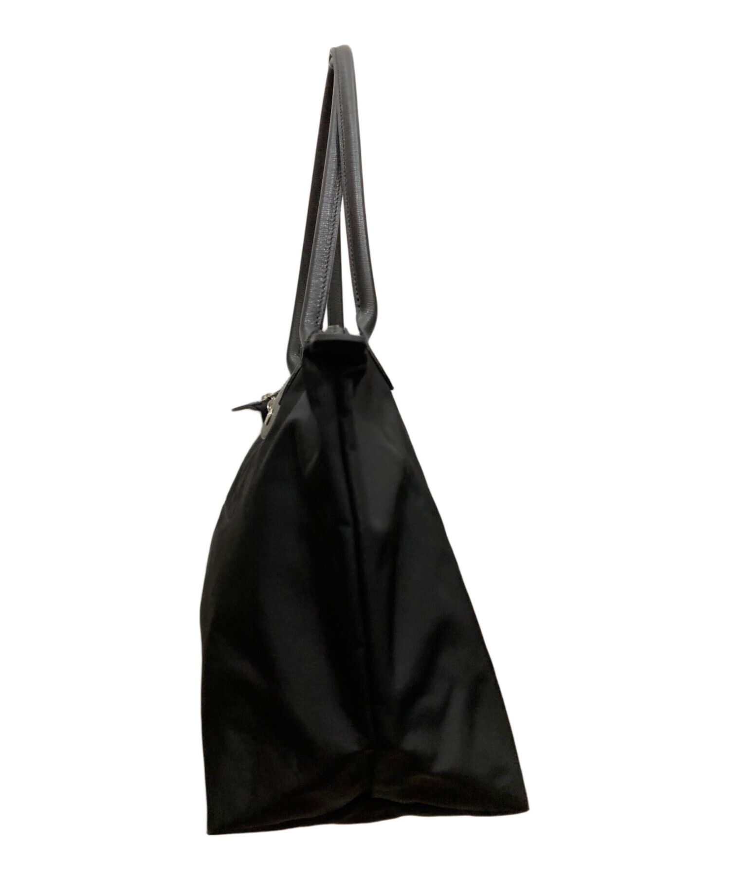 【中古品】ロンシャン プリアージュシティトートバッグ L ブラック 中古・古着通販】LONGCHAMP (ロンシャン) プリアージュ・ネオトート