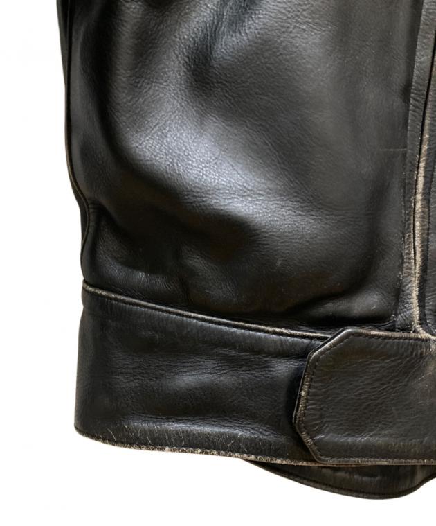 中古・古着通販】VANSON (バンソン) レザーライダースジャケット