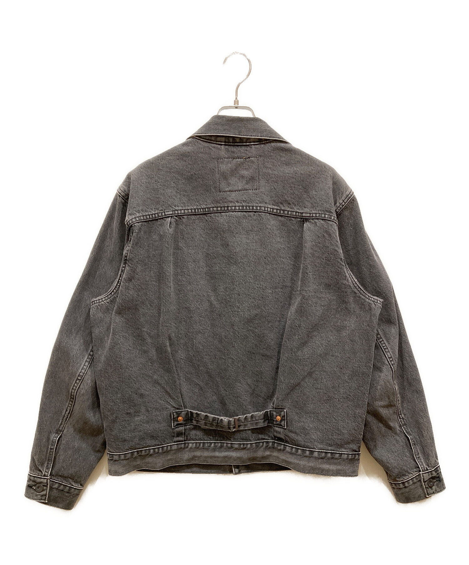 中古・古着通販】LEVI'S (リーバイス) デニムジャケット グレー サイズ