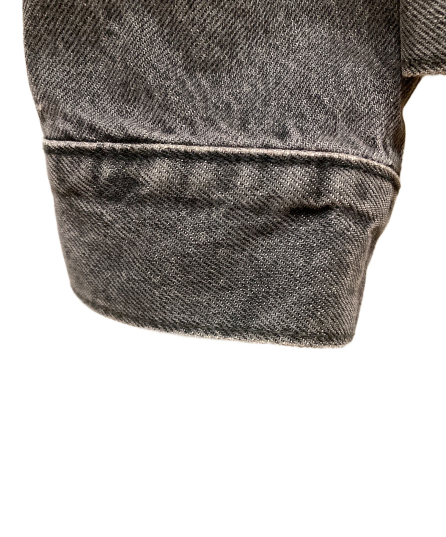 中古・古着通販】LEVI'S (リーバイス) デニムジャケット グレー サイズ