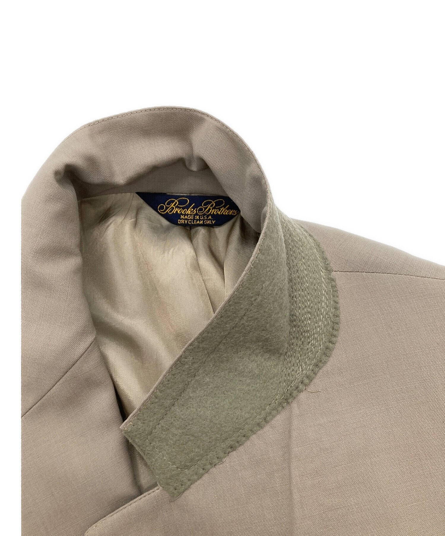 【美品】Brooks Brothers 1818 テーラードジャケット ベージュ Brooks Brothers（テーラードジャケット ・ ベージュ系）の