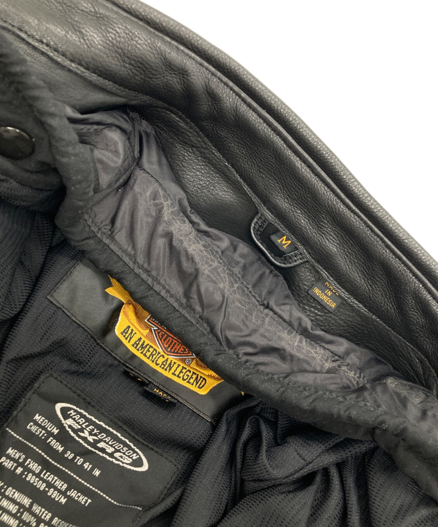 Harley-Davidson レザージャケット 38 38 M Harley-Davidson レザージャケット ライダースジャケット Harley
