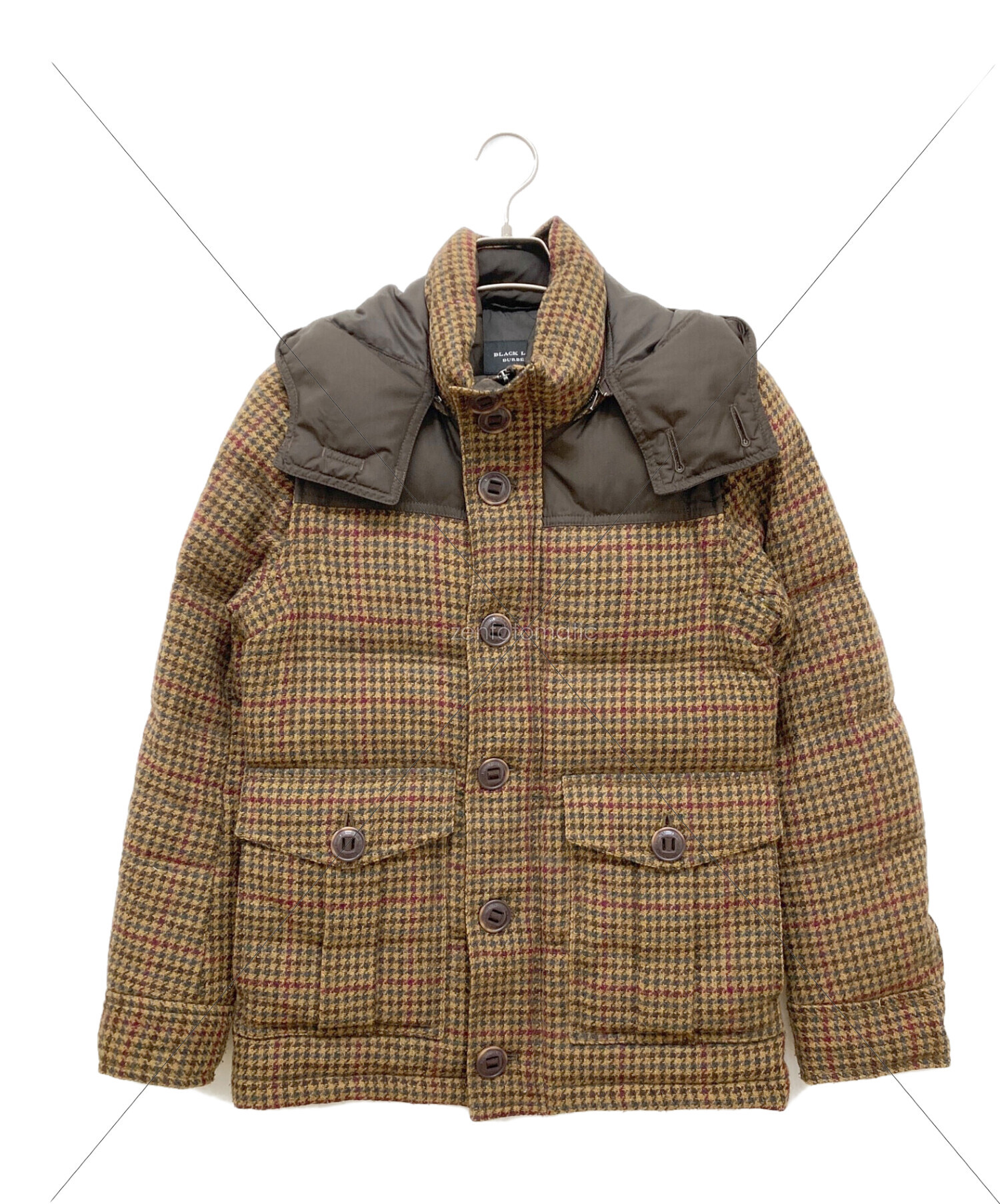 BURBERRY BLACK LABEL ダウンジャケット L ブラウン BURBERRY BLACK LABEL ダウンジャケット ブラウンLサイズ