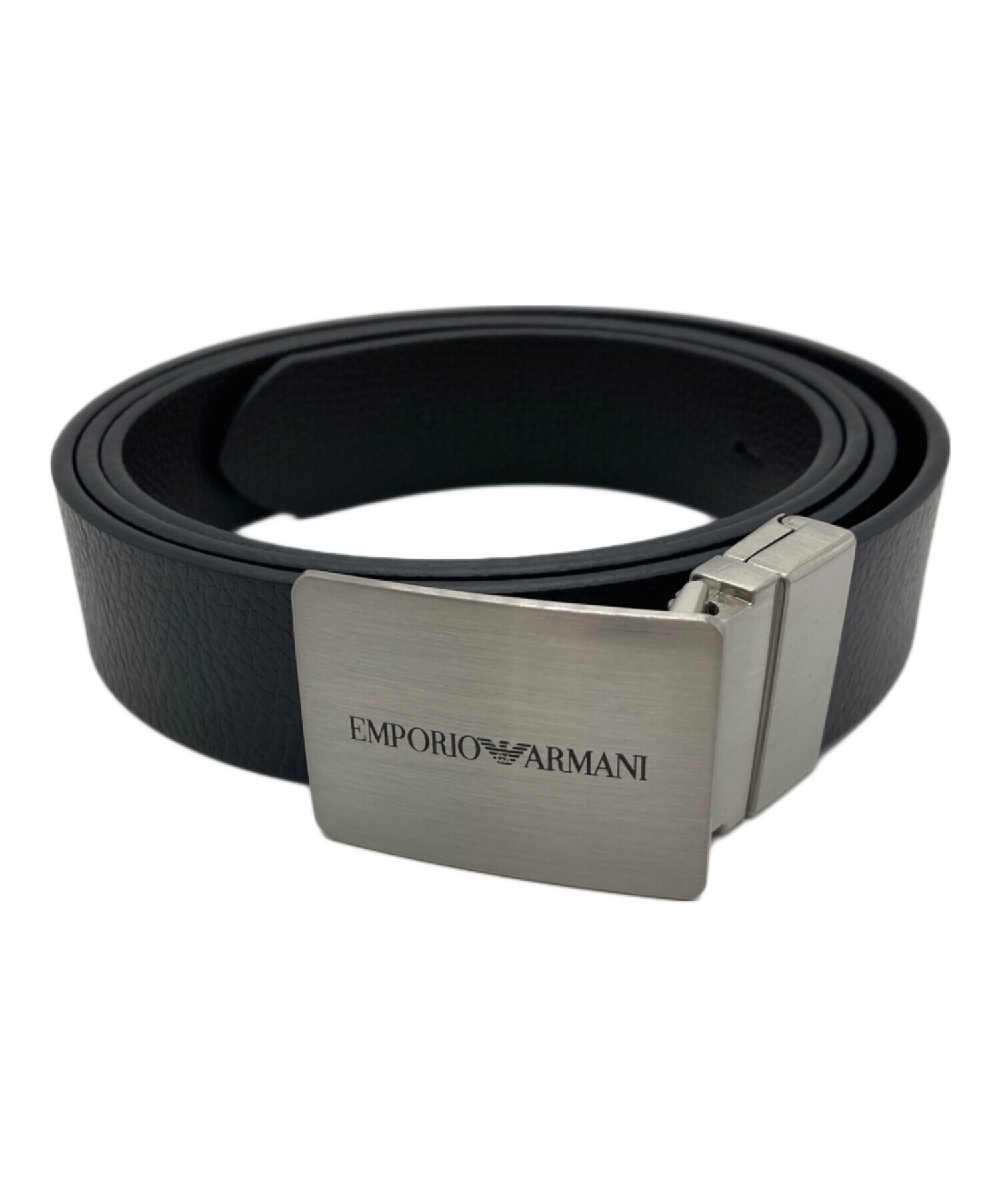 GIORGIO ARMANI 未使用品本革レザー ベルト 中古・古着通販】EMPORIO ARMANI (エンポリオアルマーニ) レザーベルト