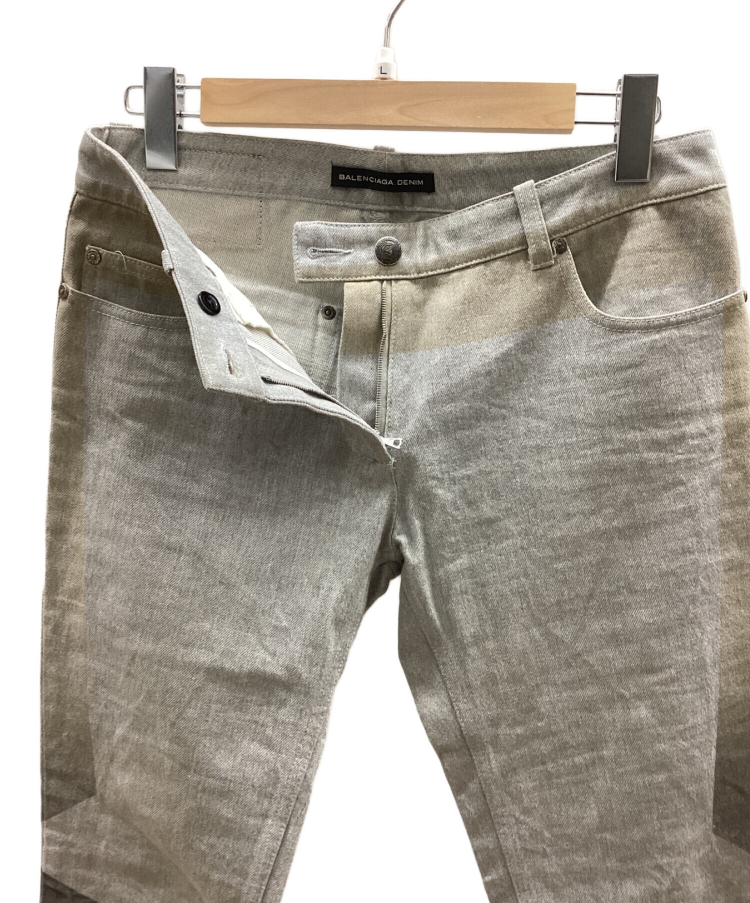 中古・古着通販】BALENCIAGA (バレンシアガ) コーティング加工デニム