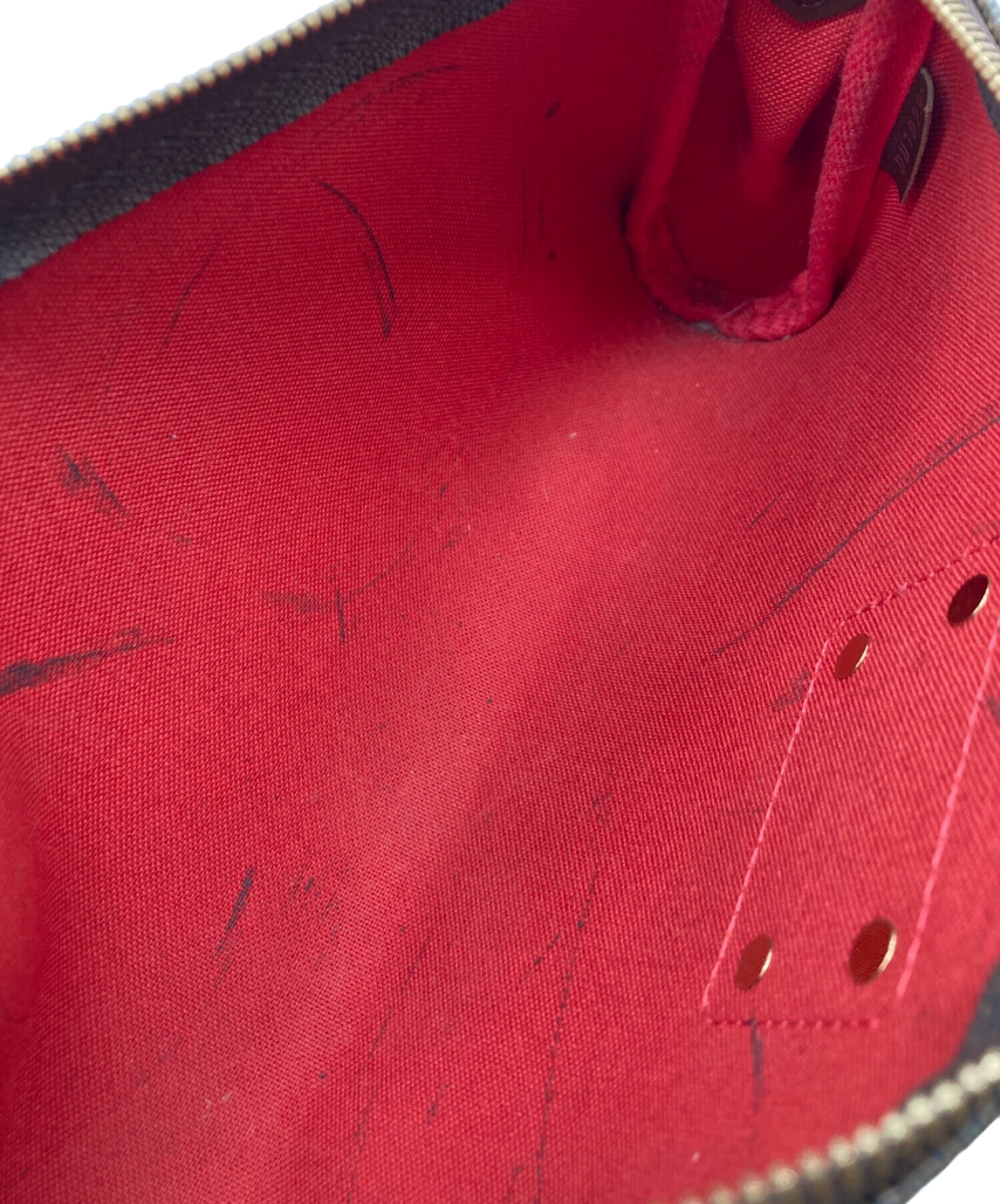 中古・古着通販】LOUIS VUITTON (ルイ ヴィトン) ソフィ/ダミエ/ポーチ