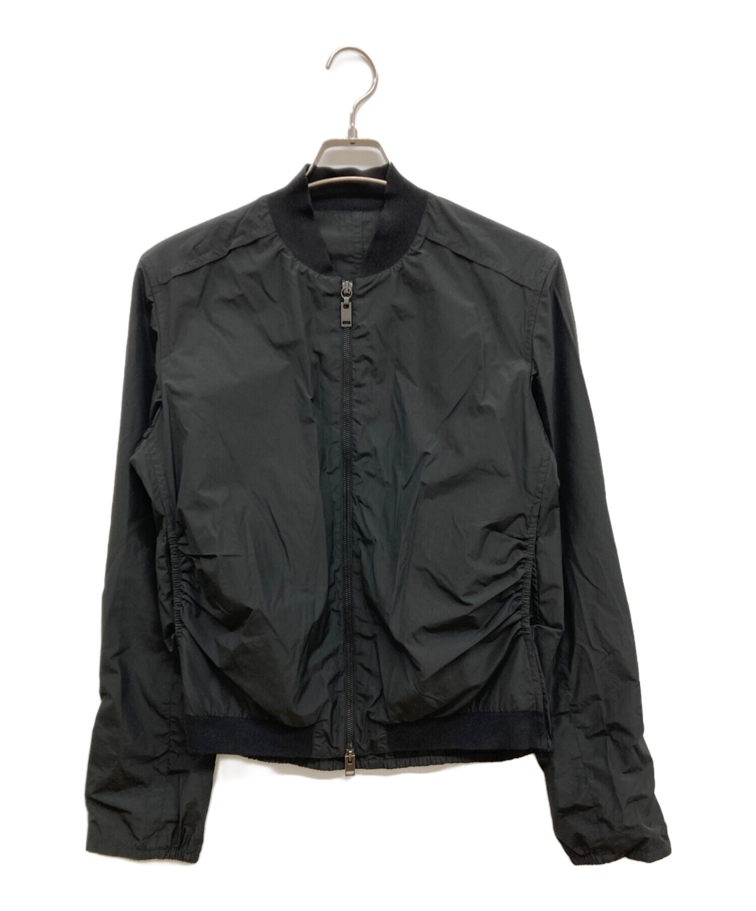中古・古着通販】LANVIN (ライバン) 袖ジップMA-1ショートブルゾン/MA 
