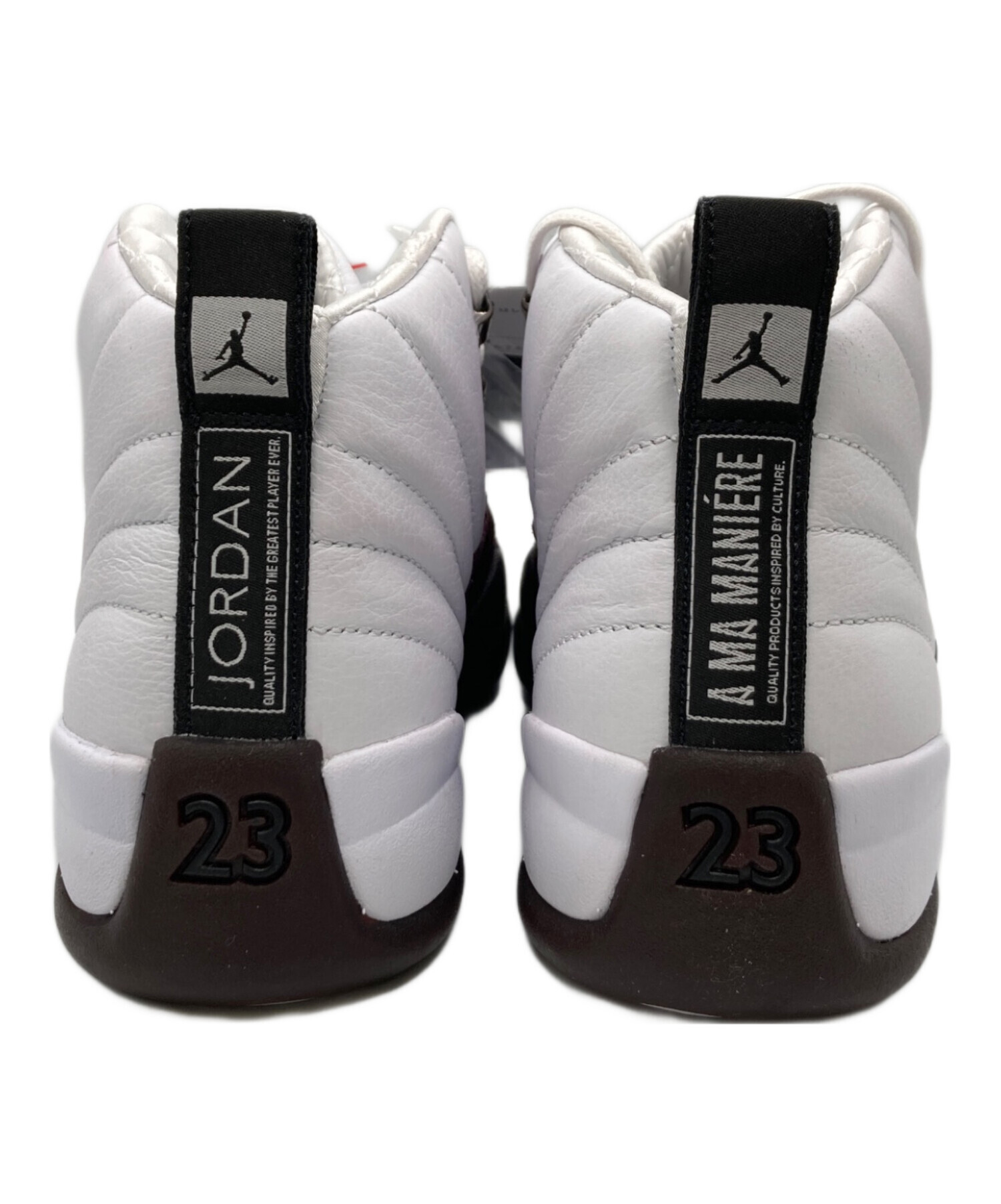 Air Jordan 12 A Ma Maniére × Nike A MA MANIERE × NIKE WMNS AIR JORDAN 12 BLACK、WHITE、コラボ