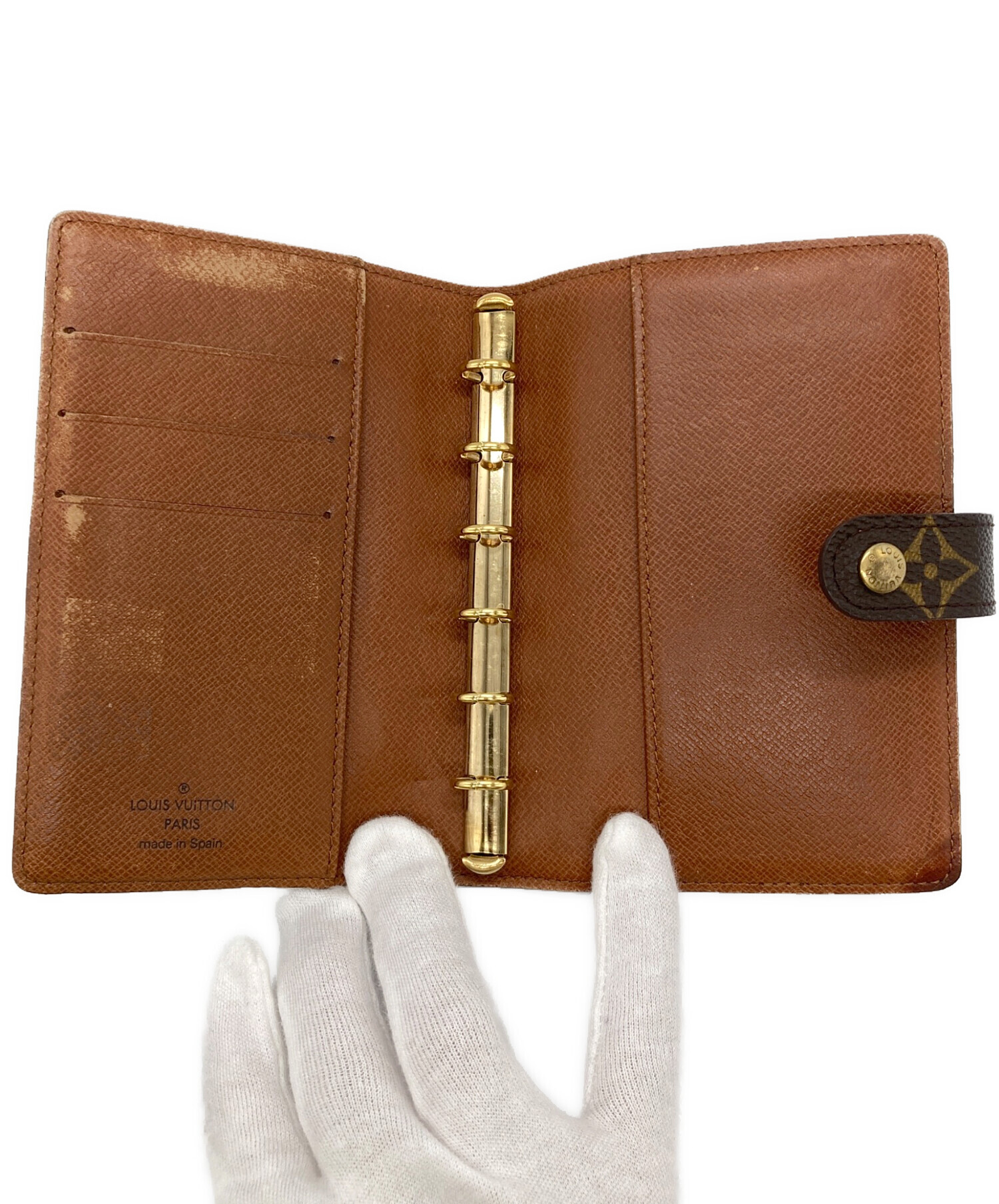 ルイヴィトンLOUIS VUITTON 手帳カバー　アジェンダPM (中古) 中古・古着通販】LOUIS VUITTON (ルイ ヴィトン) 手帳カバー