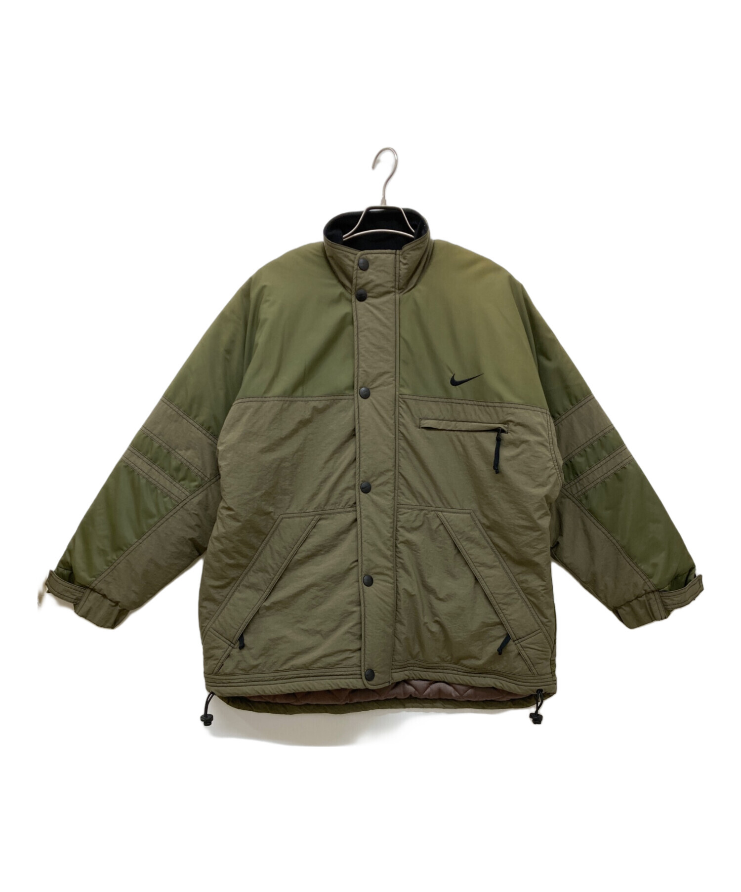 中古・古着通販】NIKE (ナイキ) 中綿フィールドジャケット オリーブ
