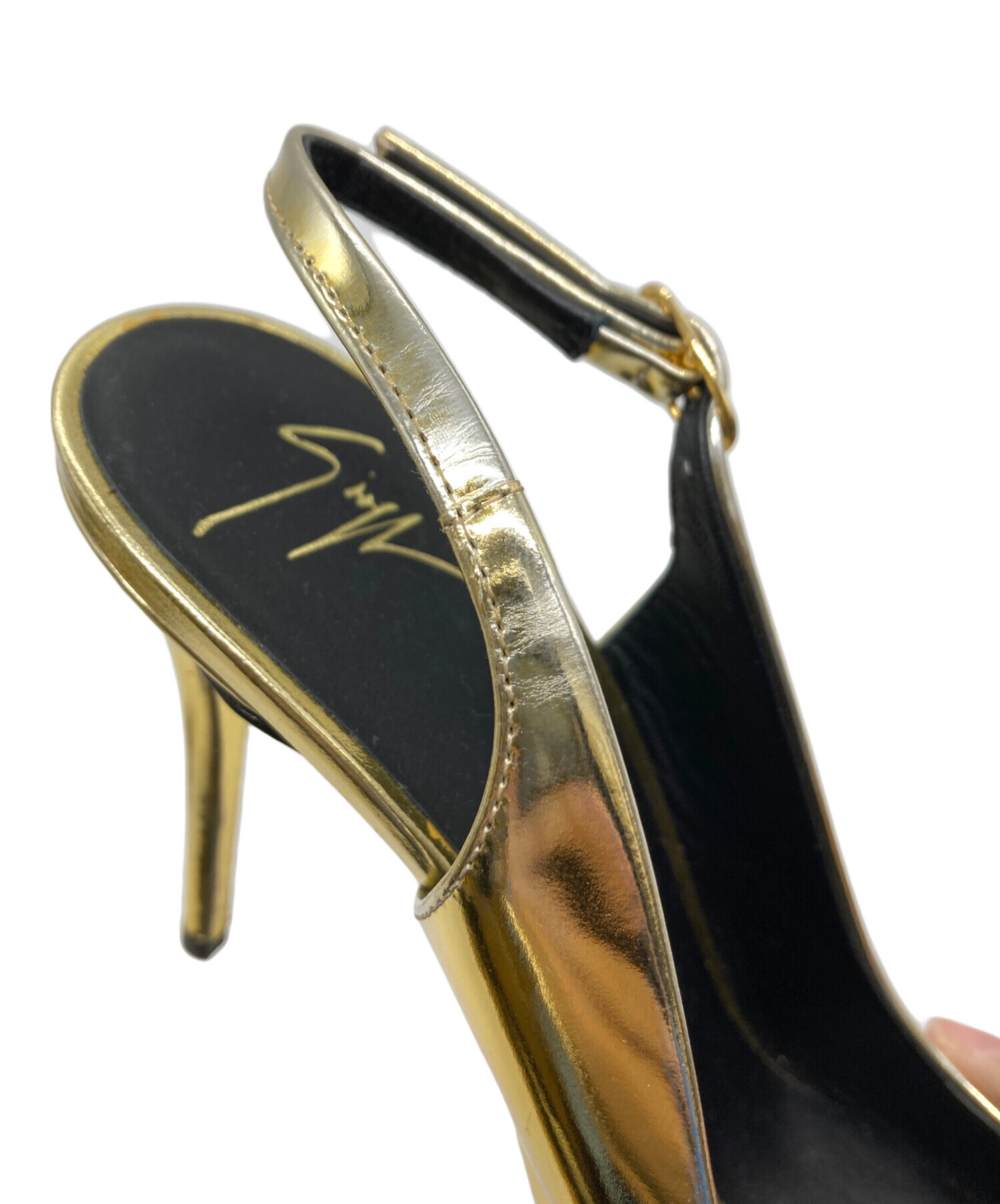 giuseppe zanotti ジュゼッペザノッティ　ヒール　パンプス 中古・古着通販】GIUSEPPE ZANOTTI (ジュゼッペザノッティ) ポイン