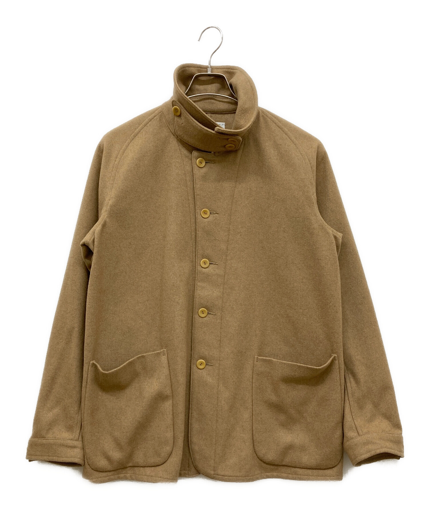 中古・古着通販】SOUMO (ソウモ) カシミヤ混ウールジャケット ブラウン 