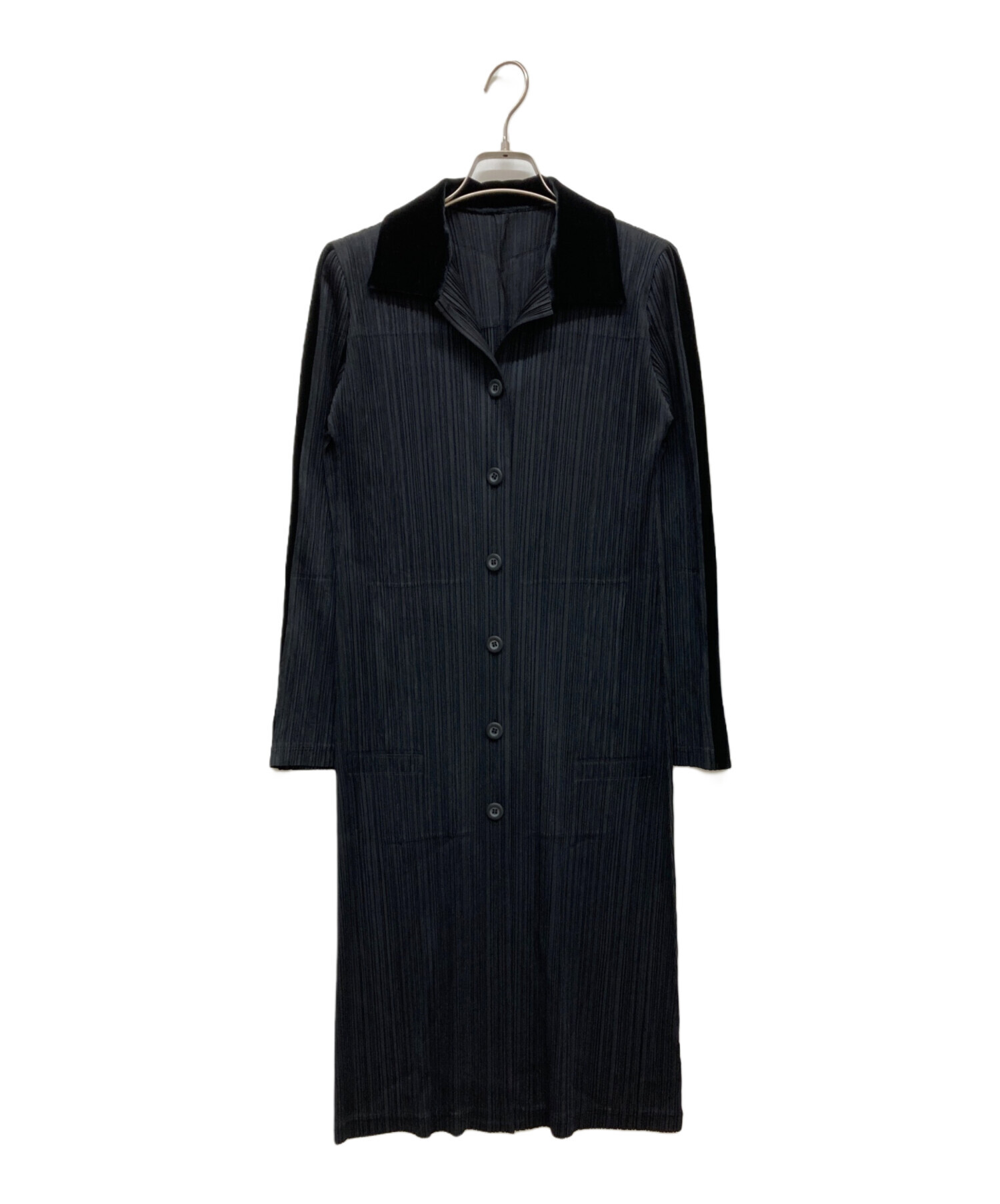 中古・古着通販】PLEATS PLEASE (プリーツプリーズ) ベロアカラー  
