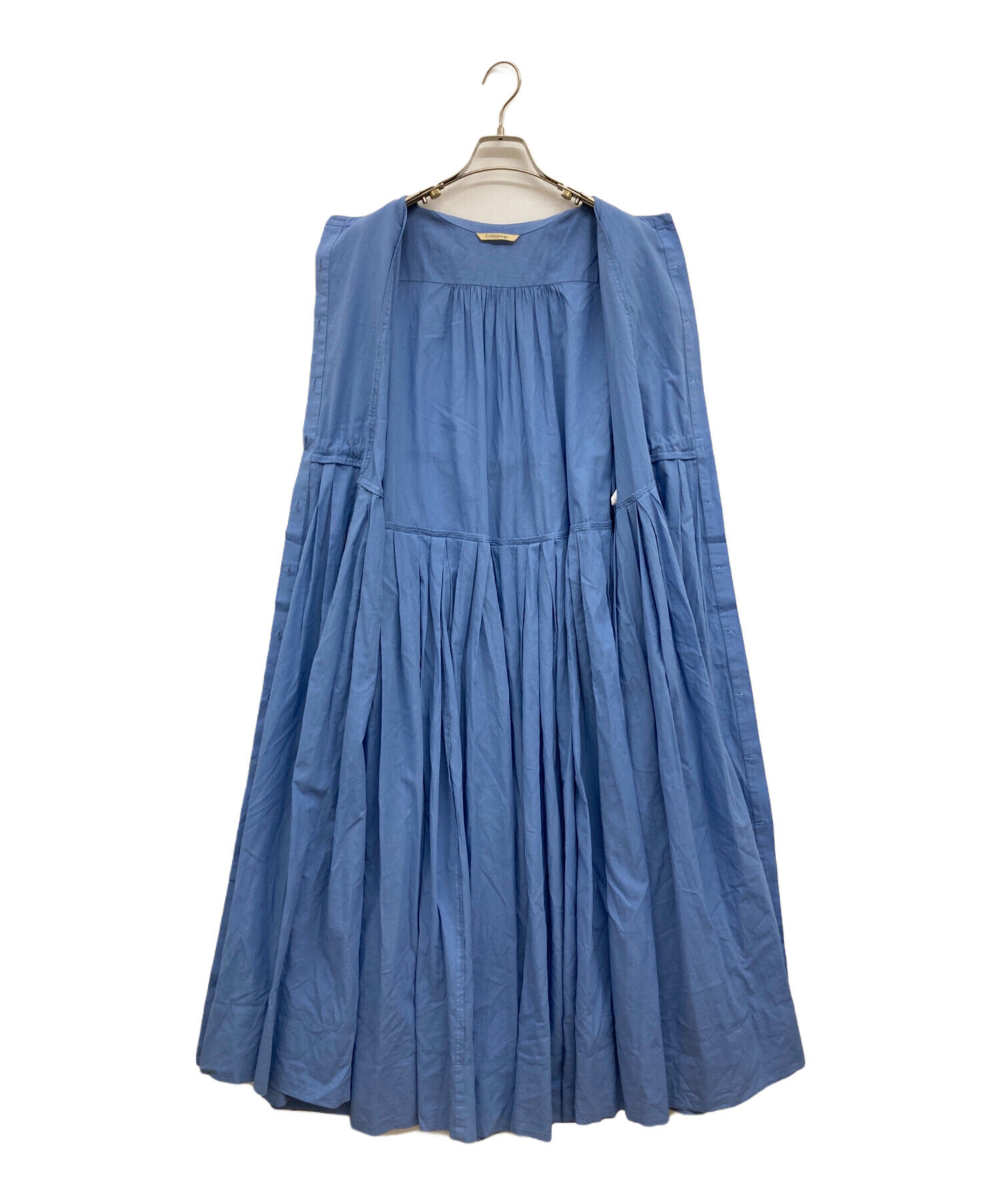 中古・古着通販】Curensology (カレンソロジー) タックロングシャツ