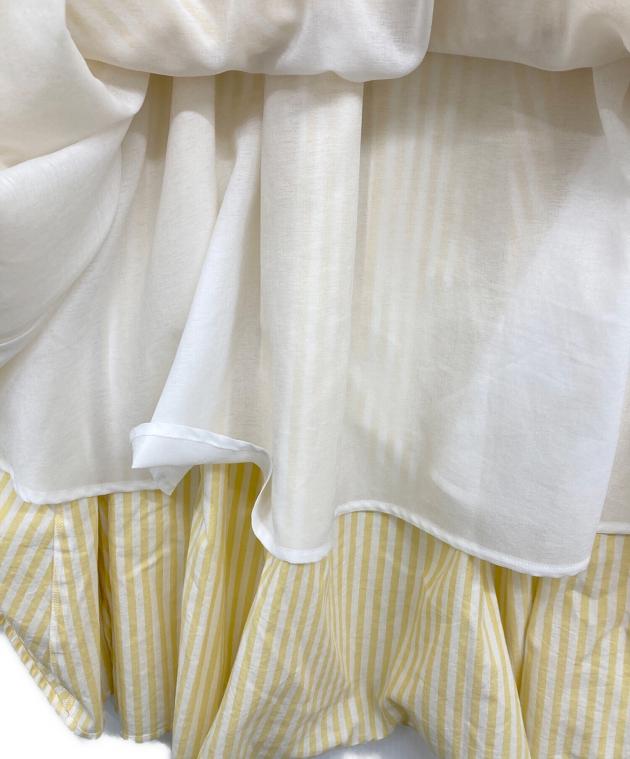 seven ten by miho kawahito ストライプスカート seventen by