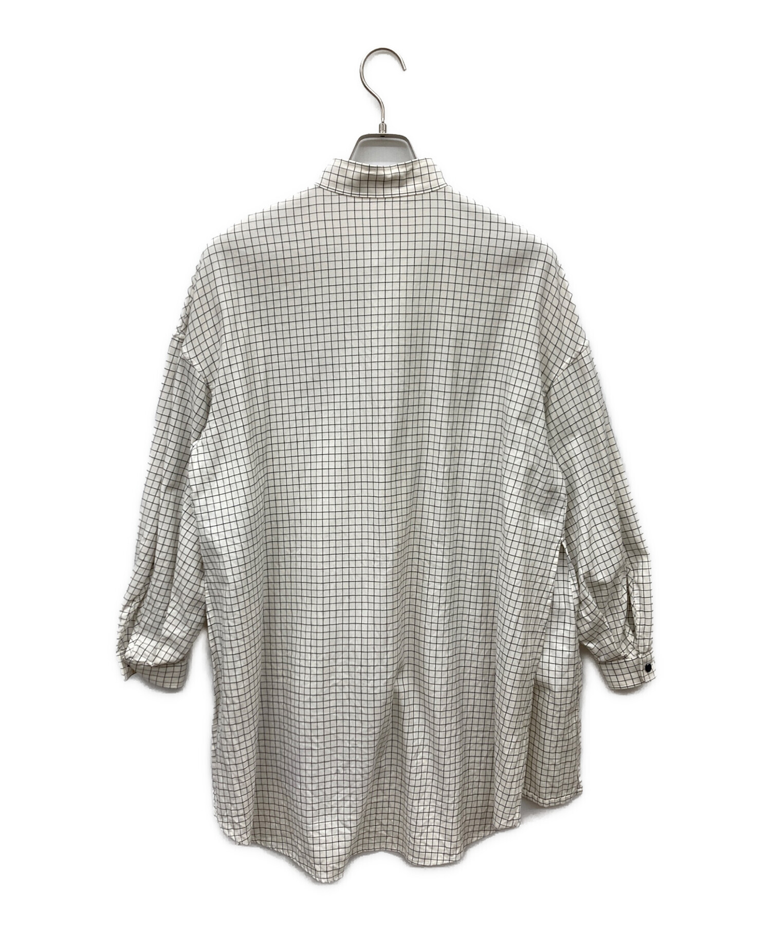 中古・古着通販】THE RERACS (ザ リラクス) ロングチェックシャツ