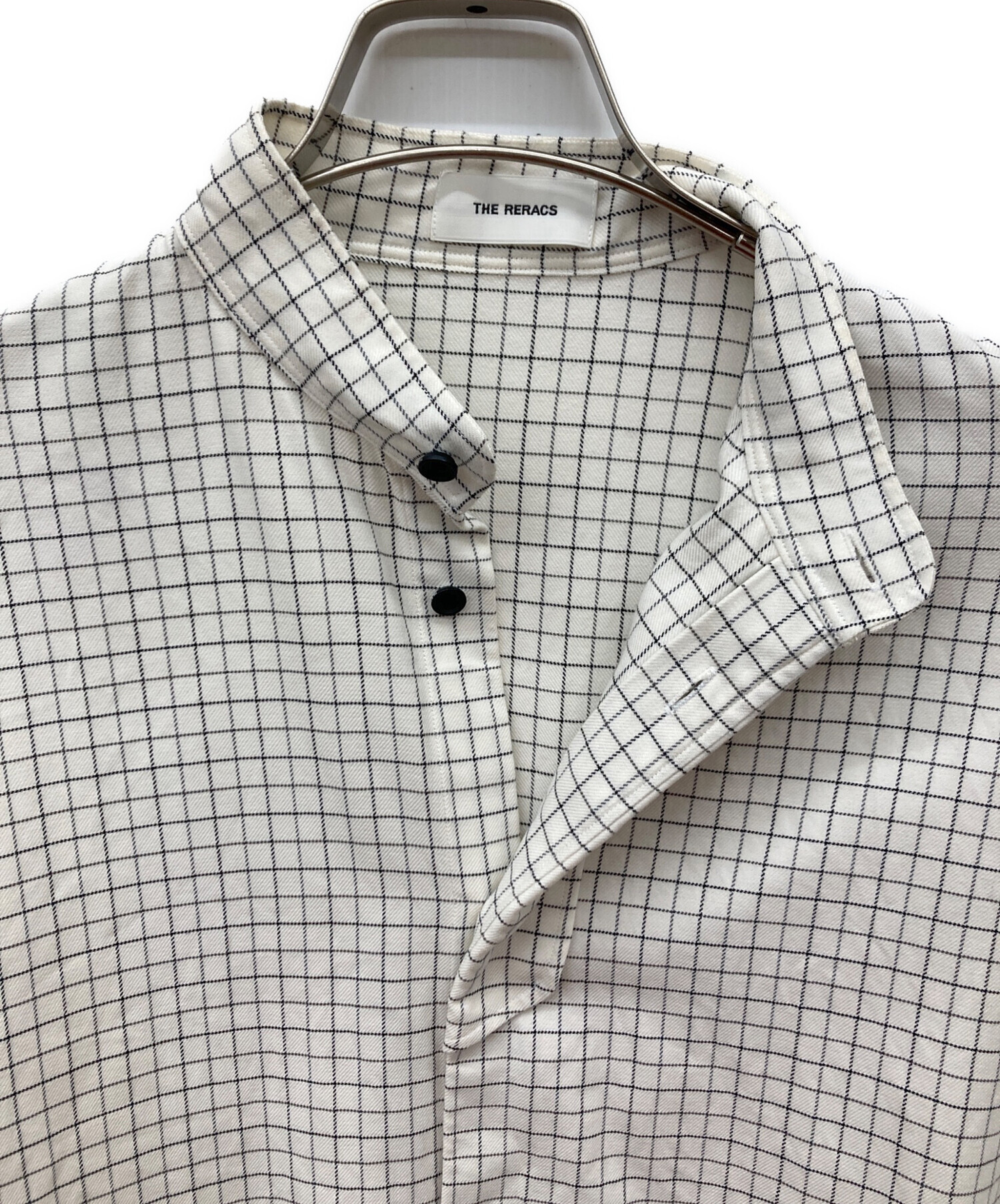 中古・古着通販】THE RERACS (ザ リラクス) ロングチェックシャツ