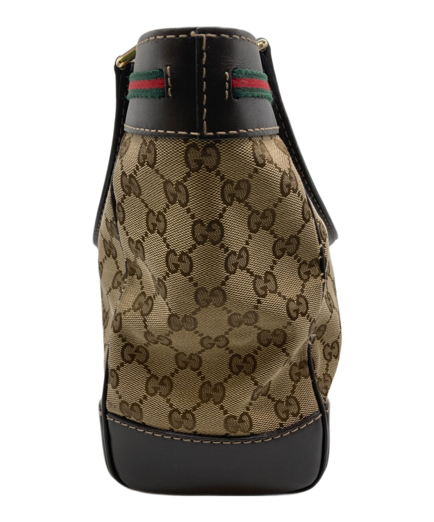 中古・古着通販】GUCCI (グッチ) GGキャンバスリボントートバッグ