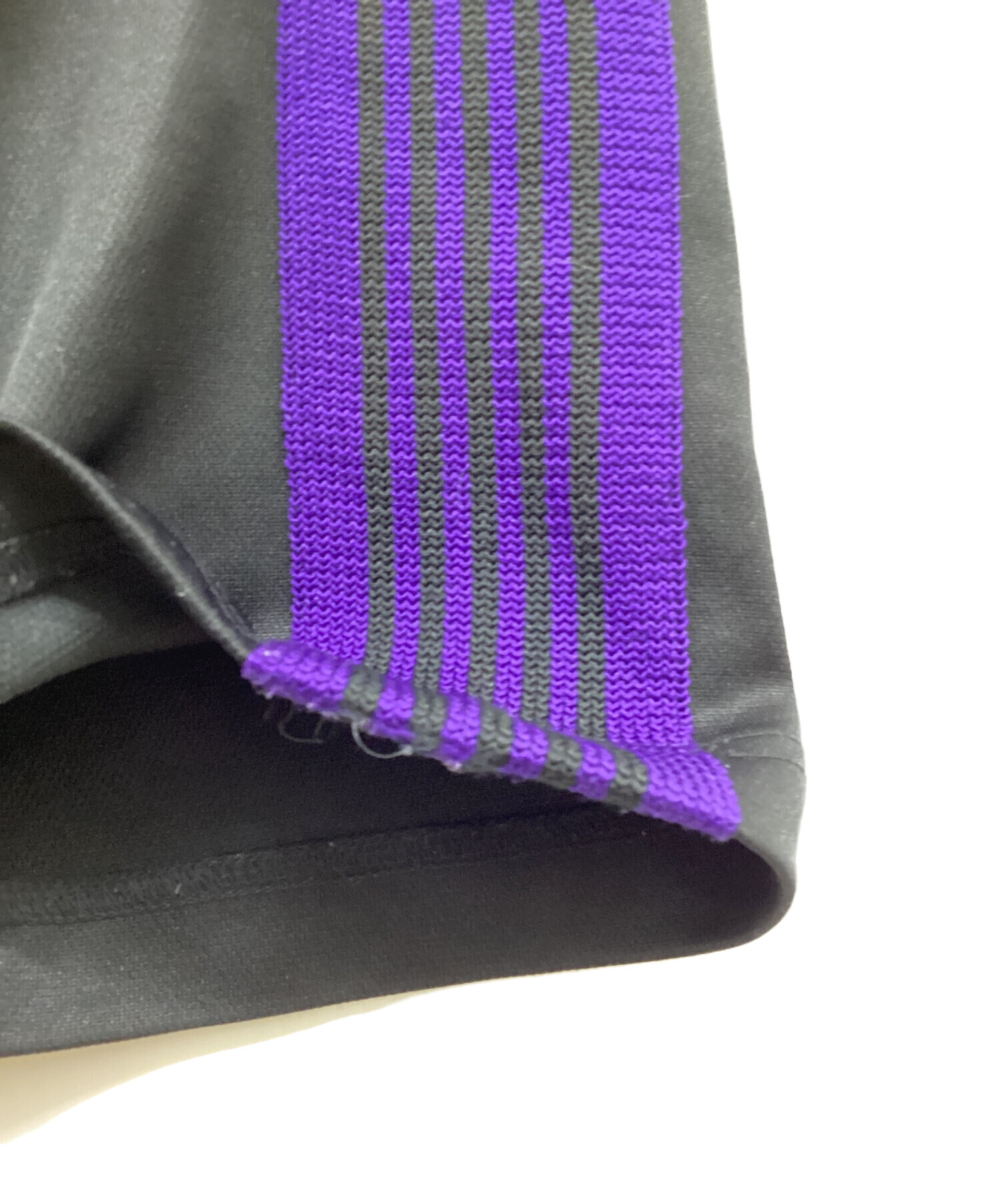 Needles ナロー M ブラック×パープル Needles ニードルス NARROW Track Pant ナロートラックパンツ