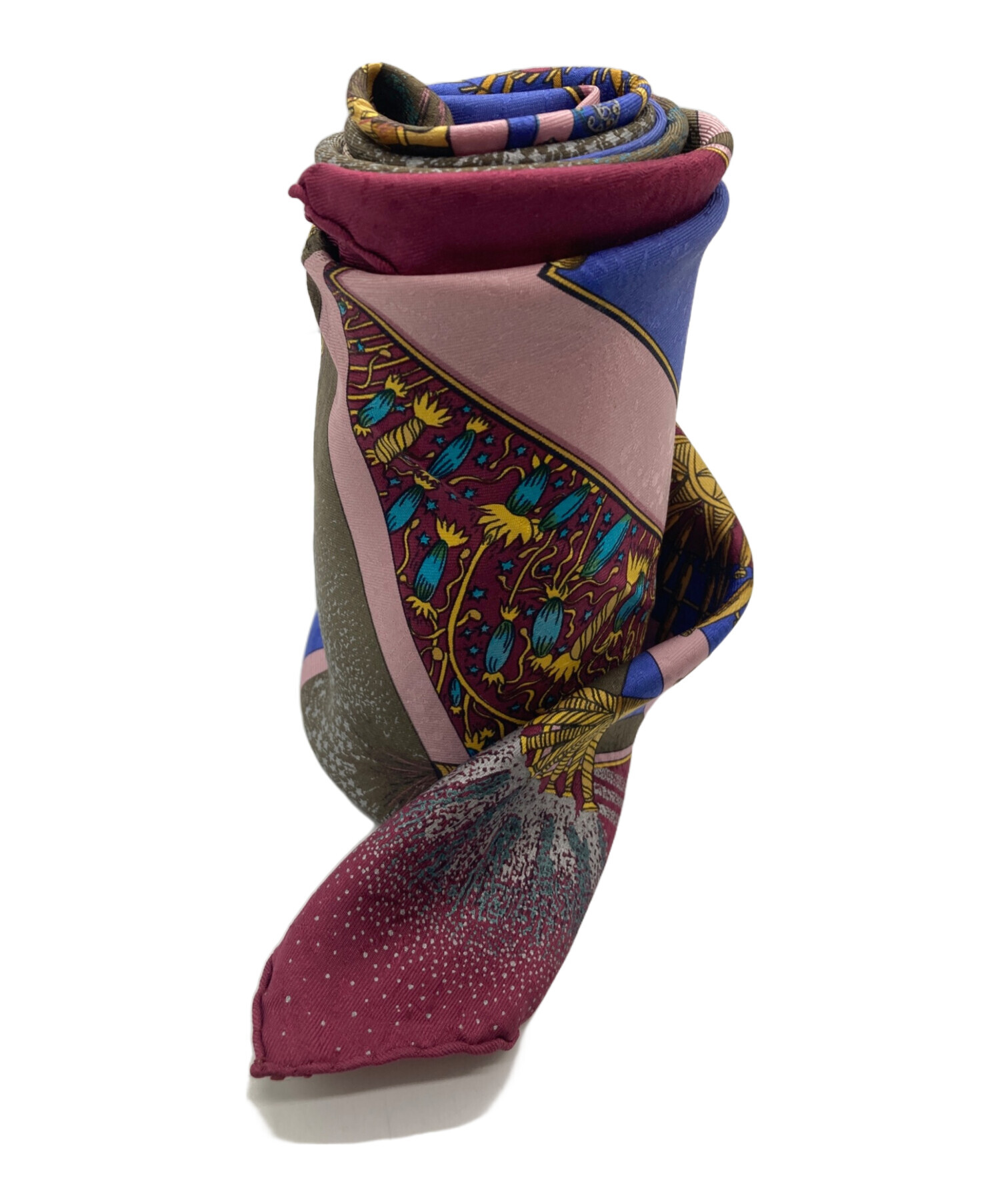 中古・古着通販】HERMES (エルメス) シルクスカーフ/カレ90/FEUX D