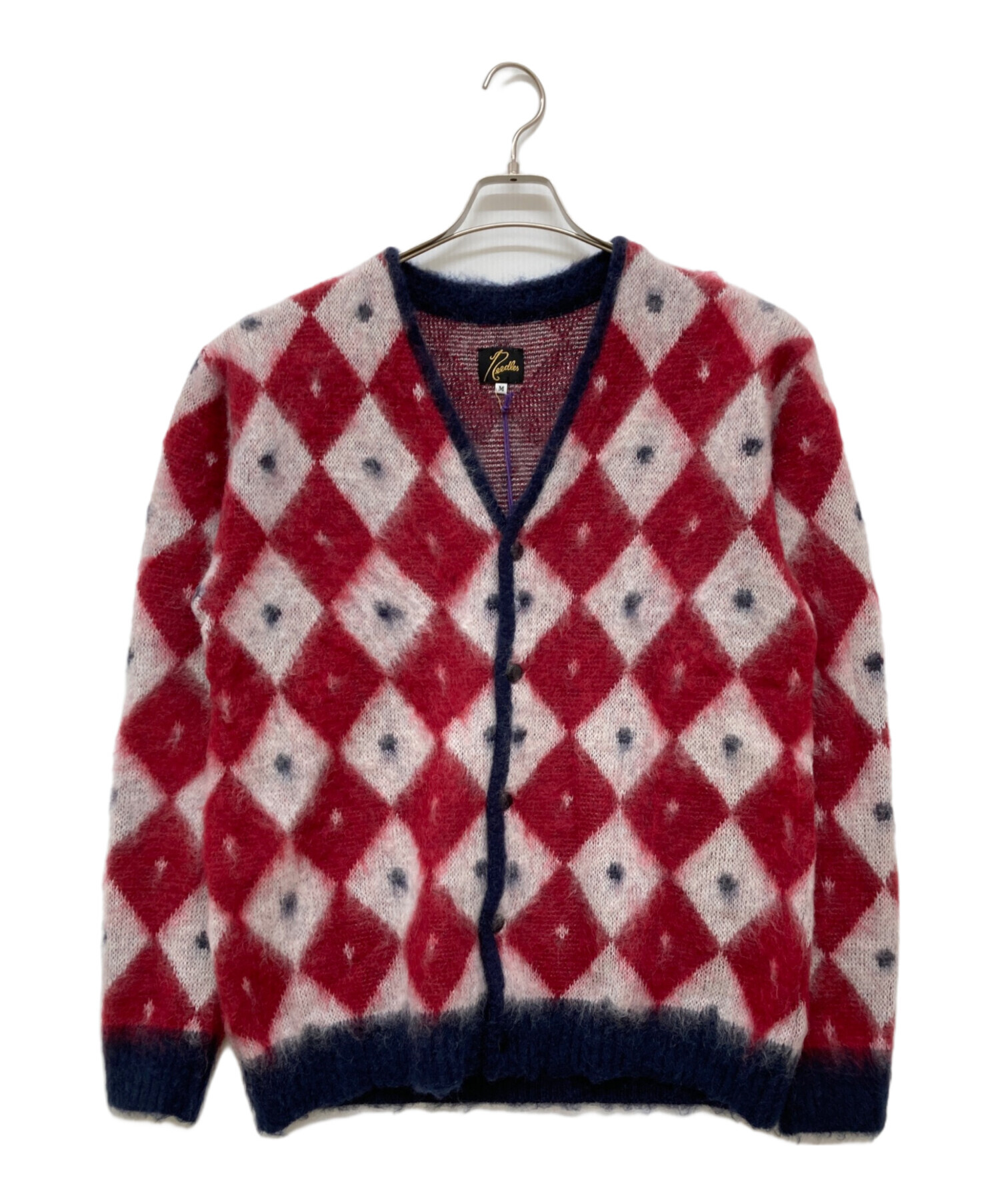 中古・古着通販】Needles (ニードルズ) Mohair Cardigan レッド