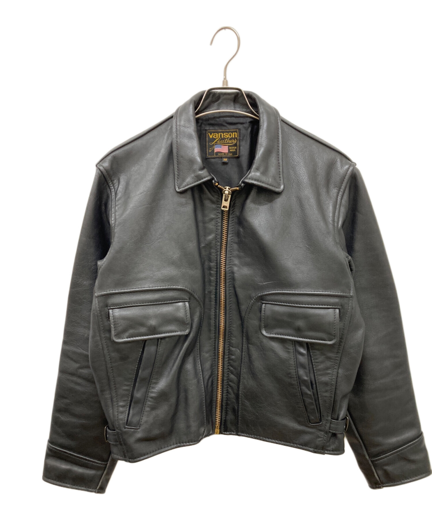 中古・古着通販】VANSON (バンソン) シングルライダース