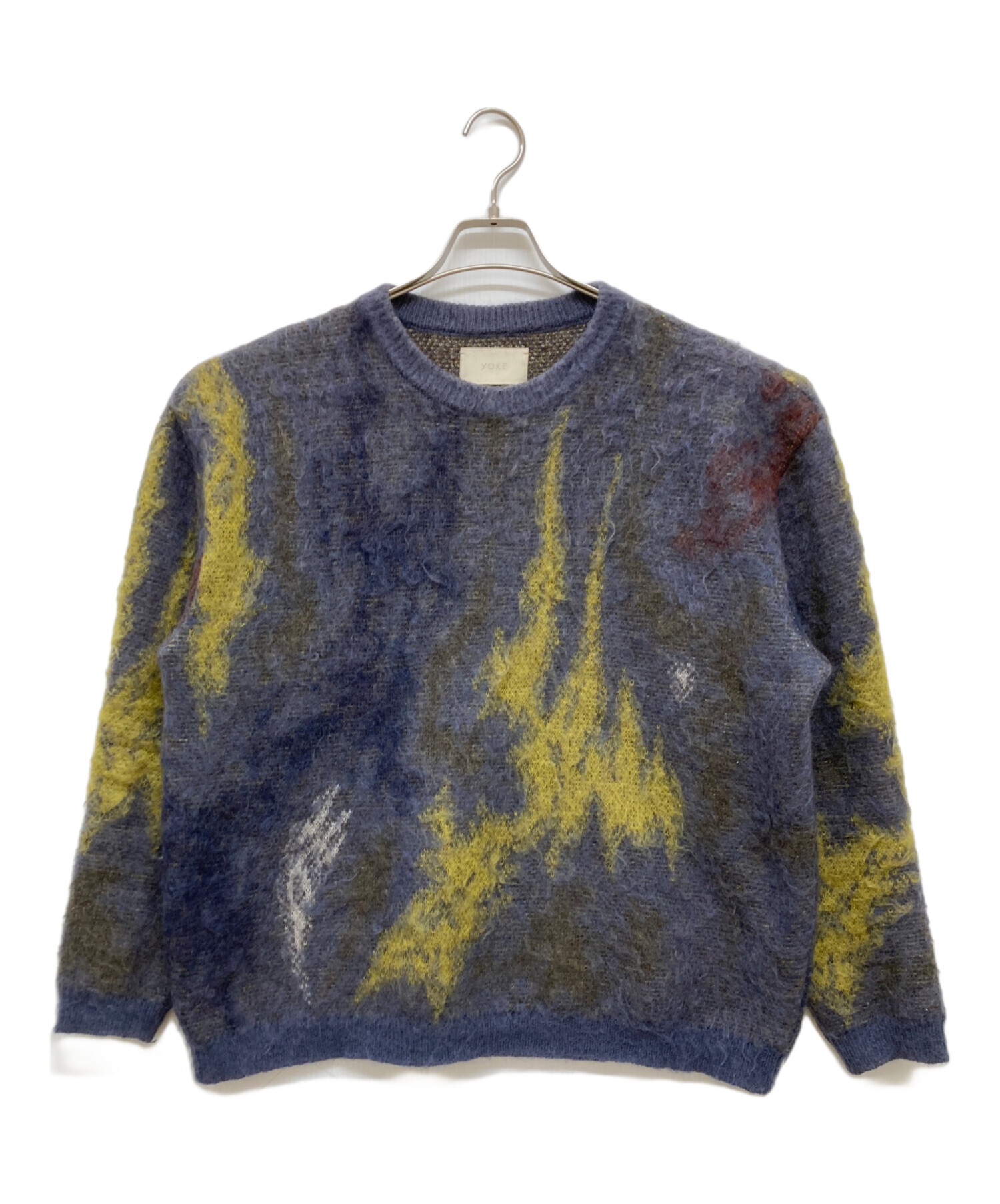 YOKE - Still Jacquard Crewneck モヘアニット YOKE（ヨーク）STILL