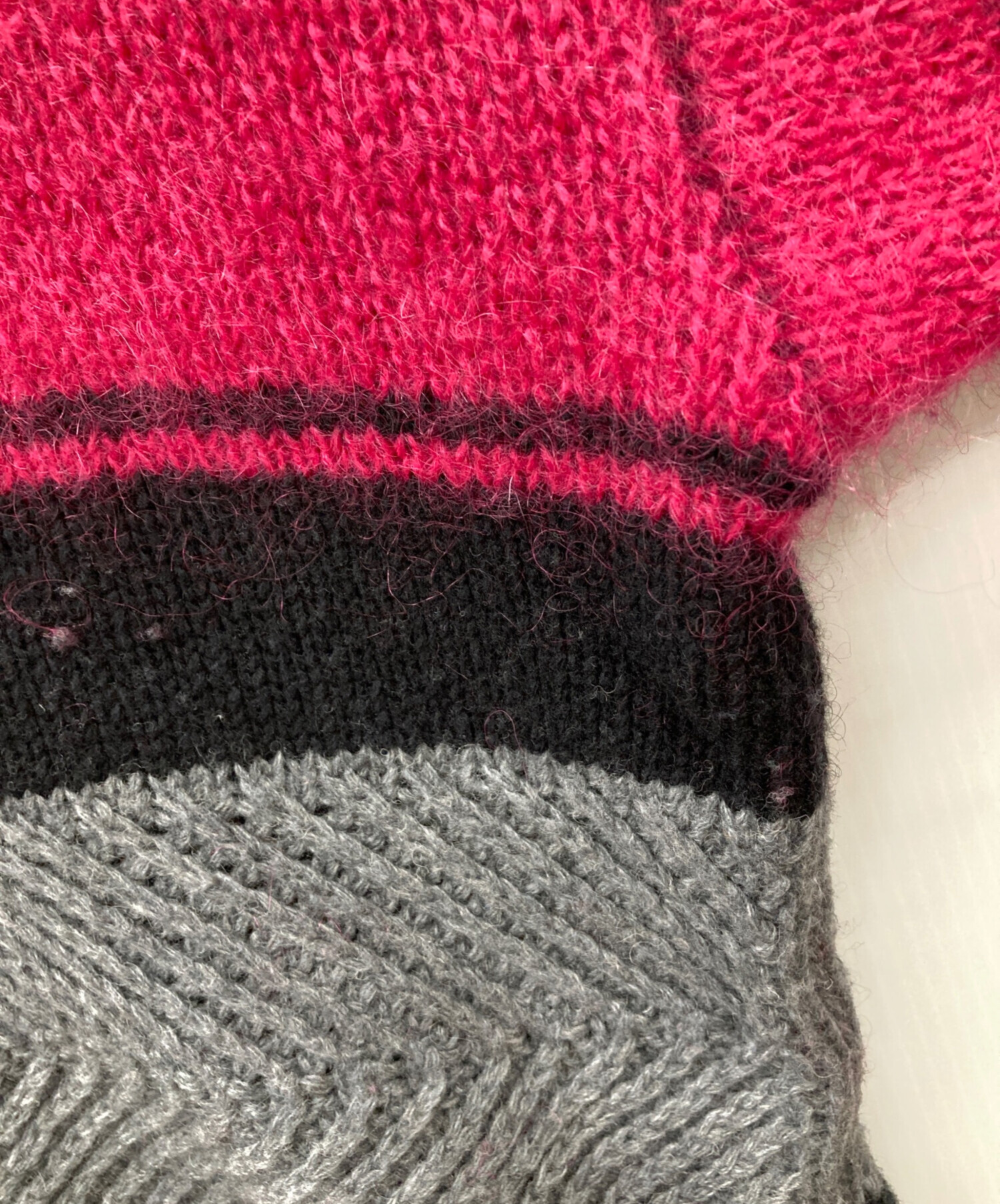 中古・古着通販】DAIRIKU (ダイリク) Molly Border Mohair Knit 