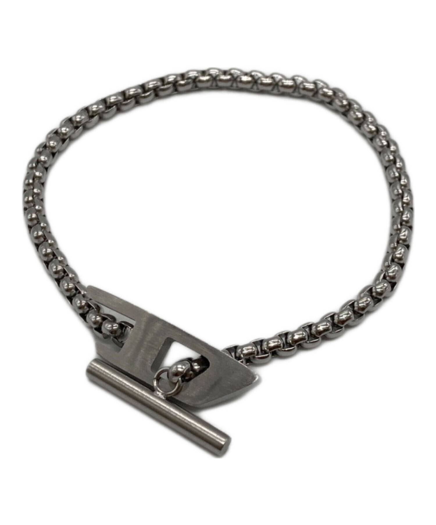 中古・古着通販】DIESEL (ディーゼル) ロゴモチーフブレスレット