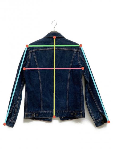 中古・古着通販】Ues (ウエス) 3rdデニムジャケット インディゴ サイズ 中古・古着通販】Ues (ウエス) 3rdデニムジャケット インディゴ サイズ