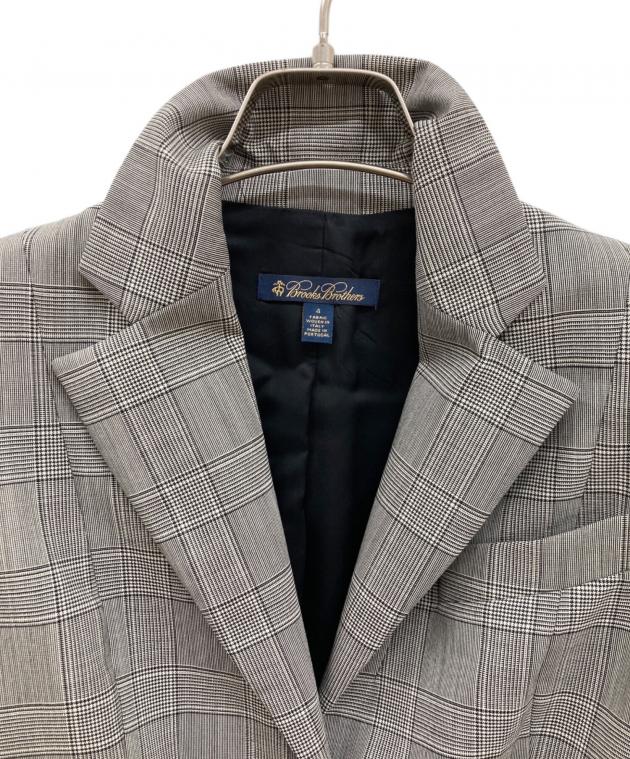【Broocks Brothers】チェック　スーツ　セットアップ Brooks Brothers セットアップ メンズスーツ チェック 裏地ロゴ│hiai